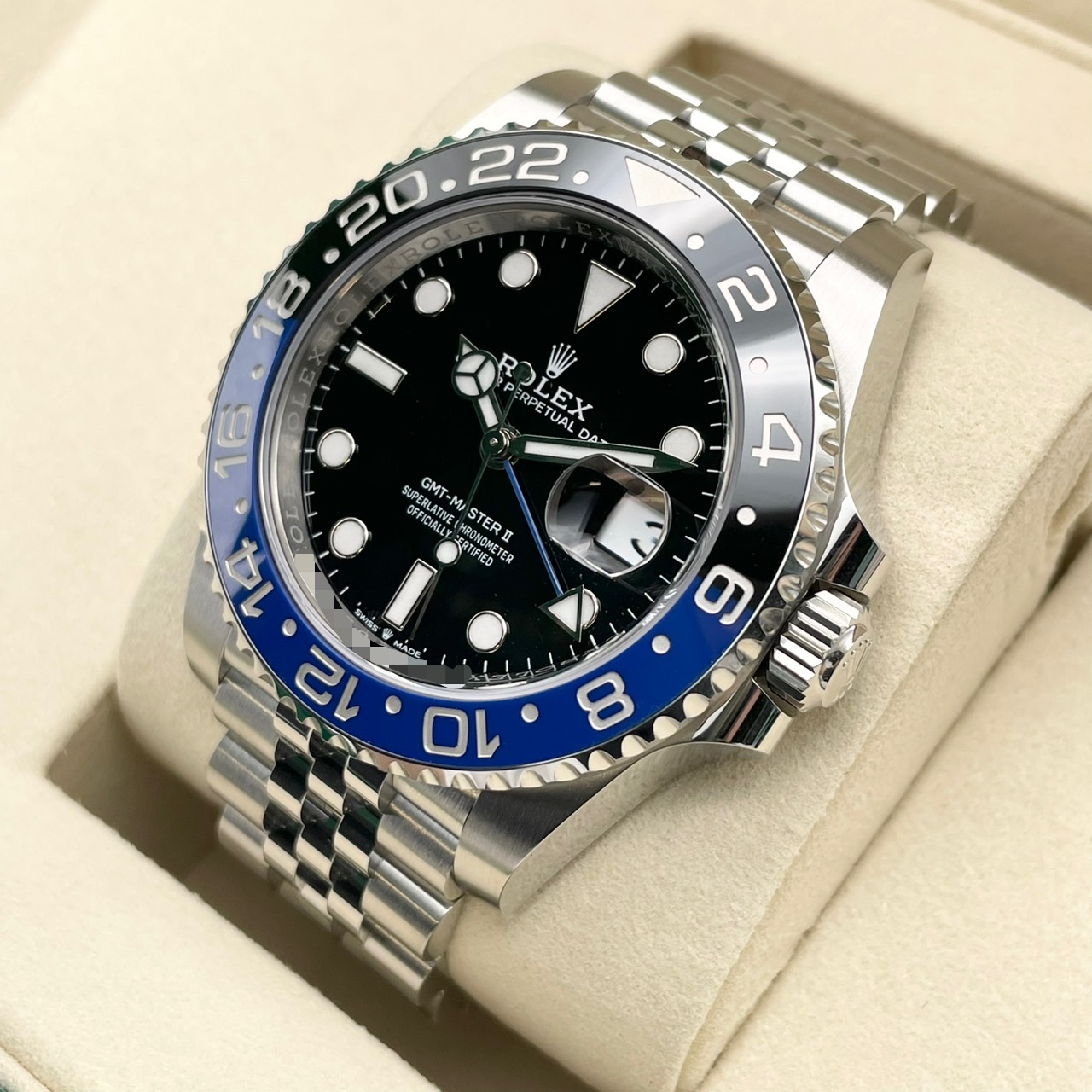��25ǯ8���顪�ۥ���å��� GMT�ޥ�����II 126710BLNR �Хåȥޥ� ����ӥ꡼�֥쥹 40mm