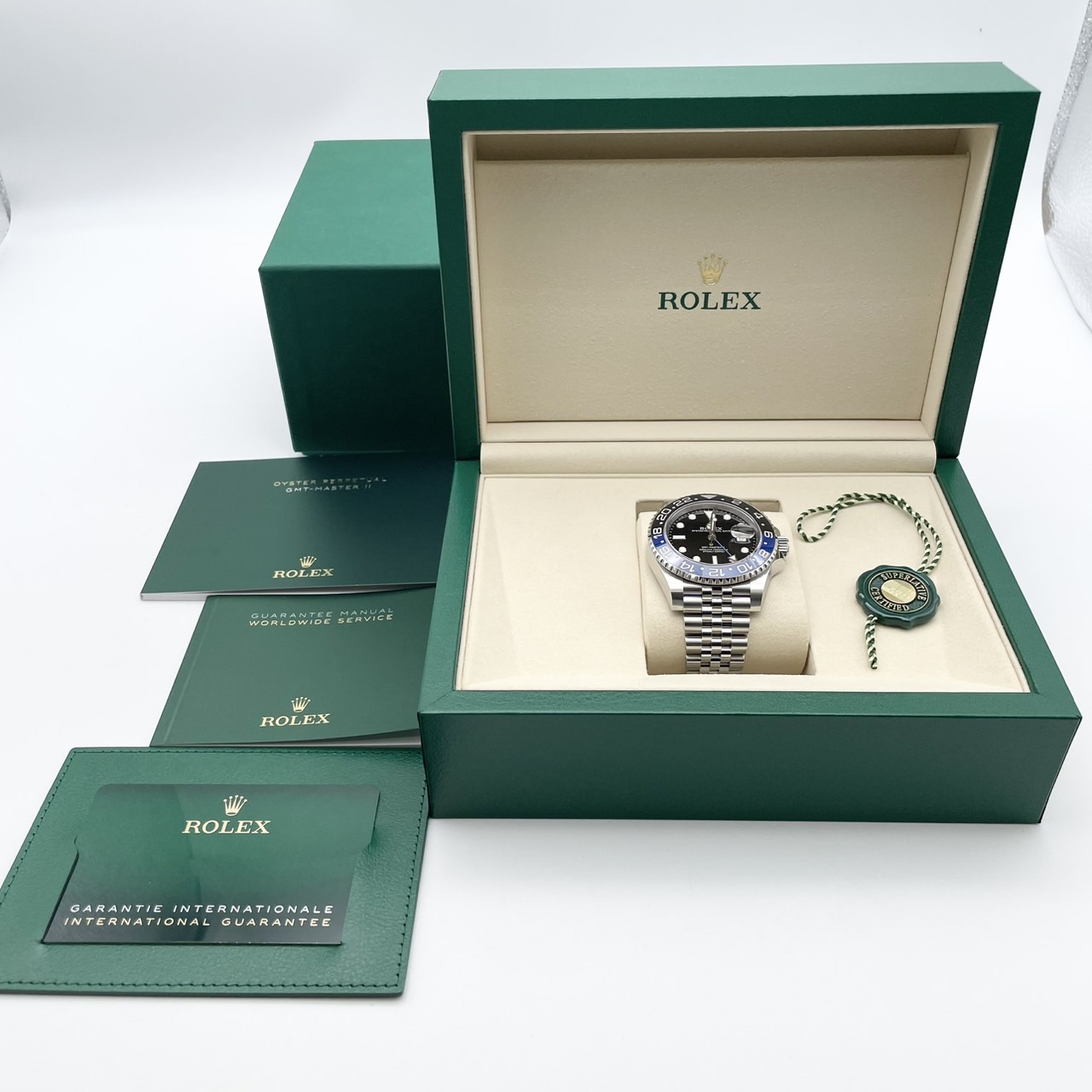 ��25ǯ8���顪�ۥ���å��� GMT�ޥ�����II 126710BLNR �Хåȥޥ� ����ӥ꡼�֥쥹 40mm