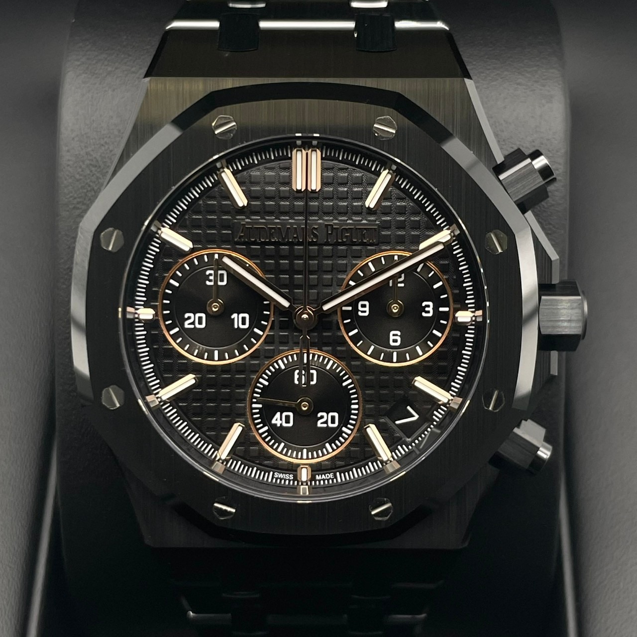 �ڴ����ʿ���̤�����ʡ����ۥ����ǥޥԥ� ������륪���� 26240CE.OO.1225CE.02 �֥�å� �֥�å�����ߥå� 41mm