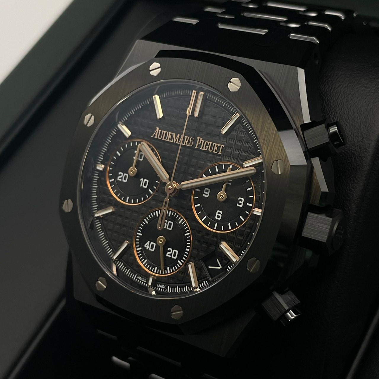 �ڴ����ʿ���̤�����ʡ����ۥ����ǥޥԥ� ������륪���� 26240CE.OO.1225CE.02 �֥�å� �֥�å�����ߥå� 41mm