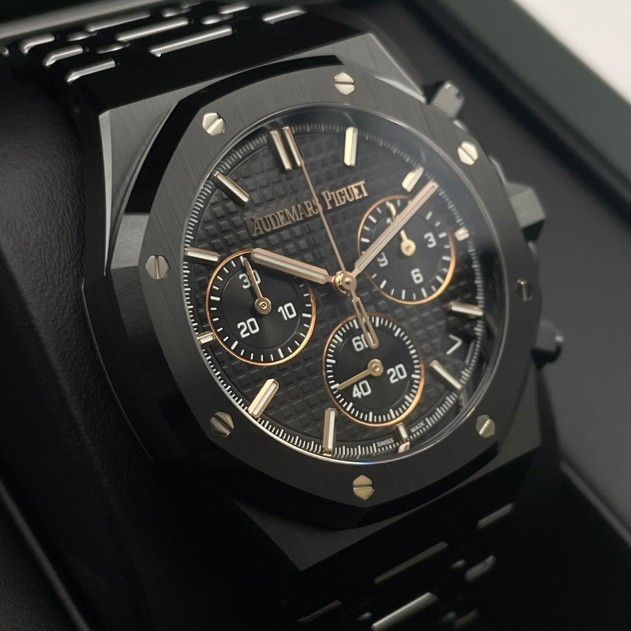 �ڴ����ʿ���̤�����ʡ����ۥ����ǥޥԥ� ������륪���� 26240CE.OO.1225CE.02 �֥�å� �֥�å�����ߥå� 41mm