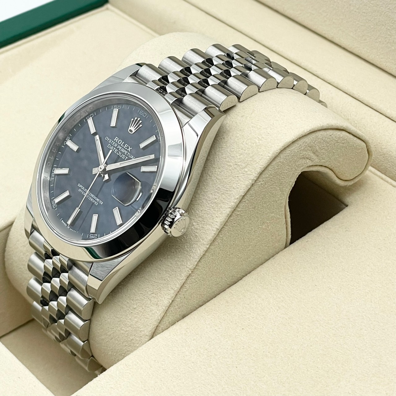 �ڸ����ò��ۥ���å��� �ǥ��ȥ��㥹�� 126300 �֥饤�ȥ֥롼 ����ӥ꡼�֥쥹��åȡ�41mm