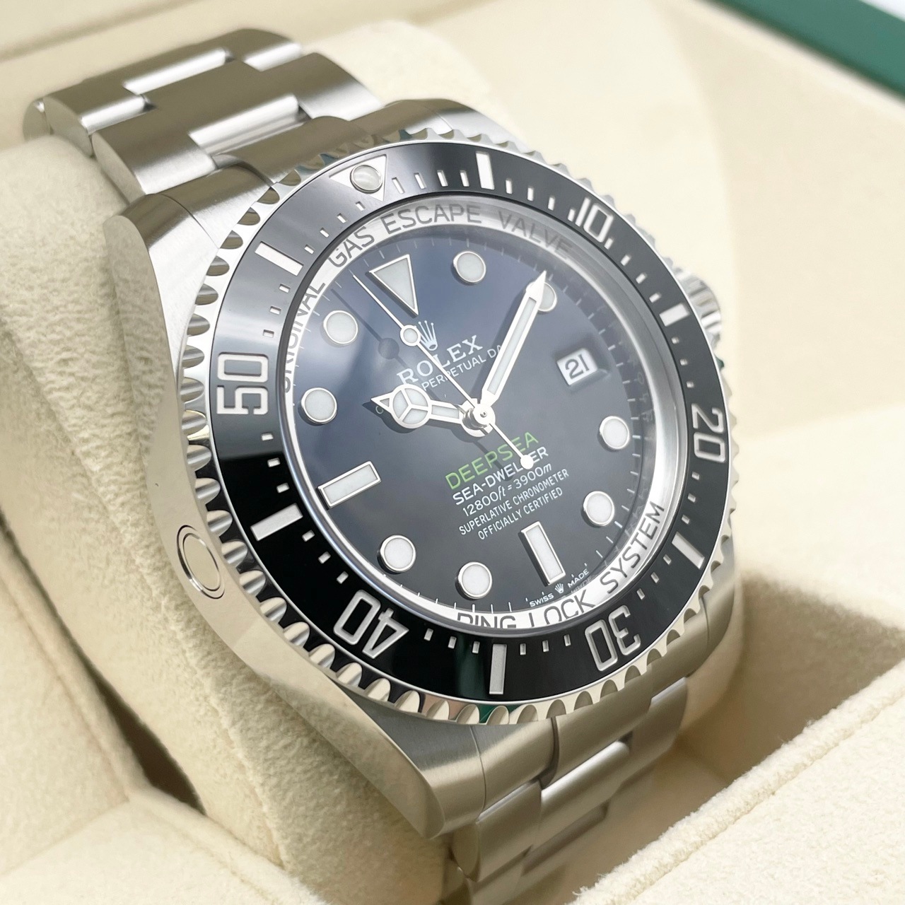 ����å��� �����ɥ����顼�ǥ����ץ��� 136660 D�֥롼 �����������֥쥹��å� 44mm