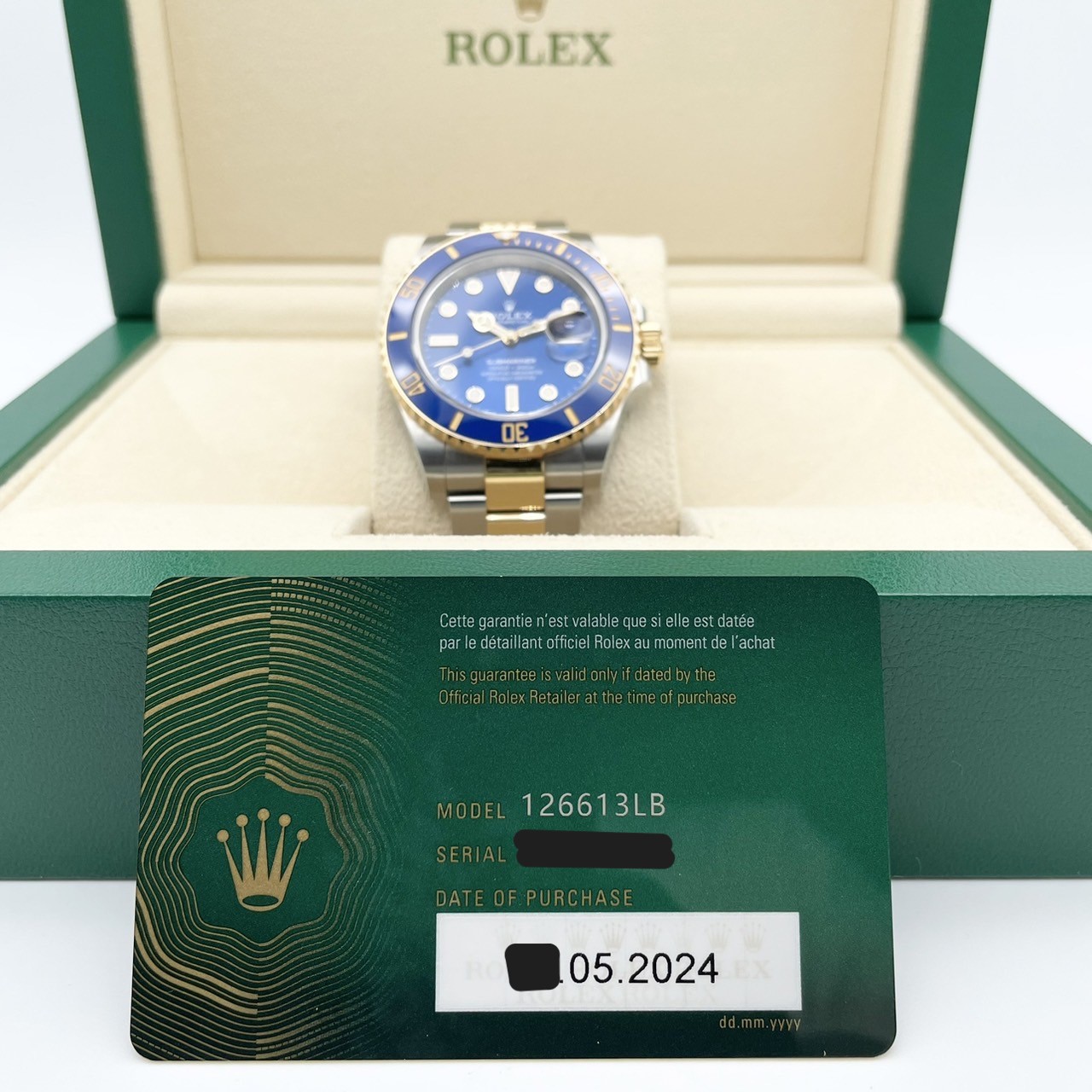 ����å��� ���֥ޥ꡼�� �ǥ��� 126613LB �������֥롼 41mm