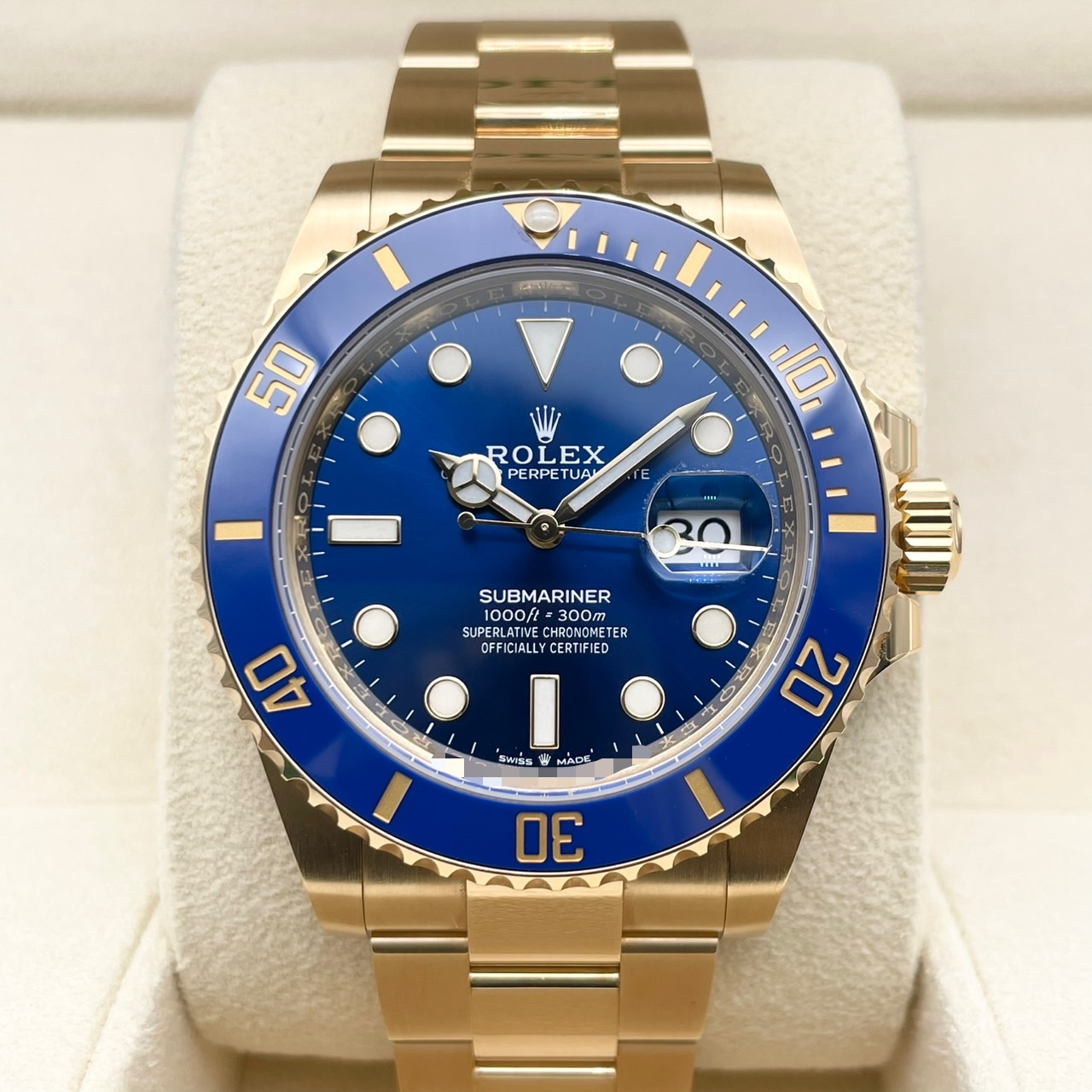 �ڿ��Ƥ����������ۥ���å��� ���֥ޥ꡼�� �ǥ��� 126618LB �������֥롼 41mm