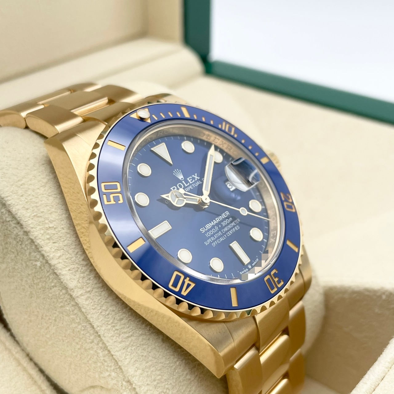 �ڿ��Ƥ����������ۥ���å��� ���֥ޥ꡼�� �ǥ��� 126618LB �������֥롼 41mm