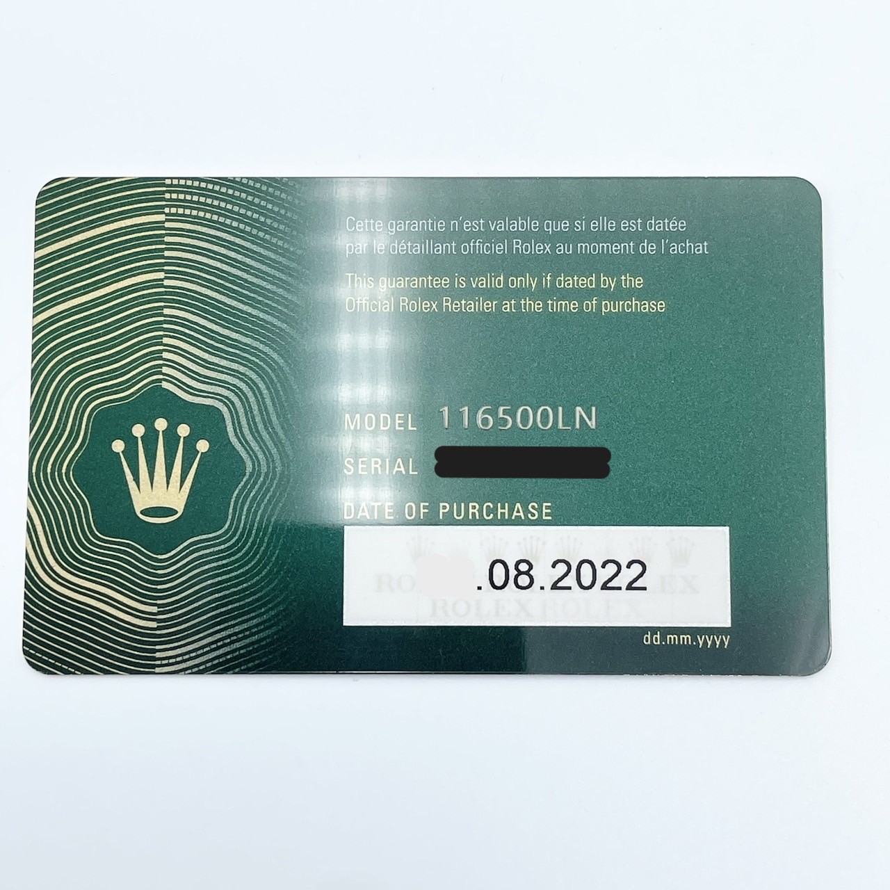 ����å��� �ǥ��ȥ� 116500LN �����������֥쥹��å� �֥�å� 40mm