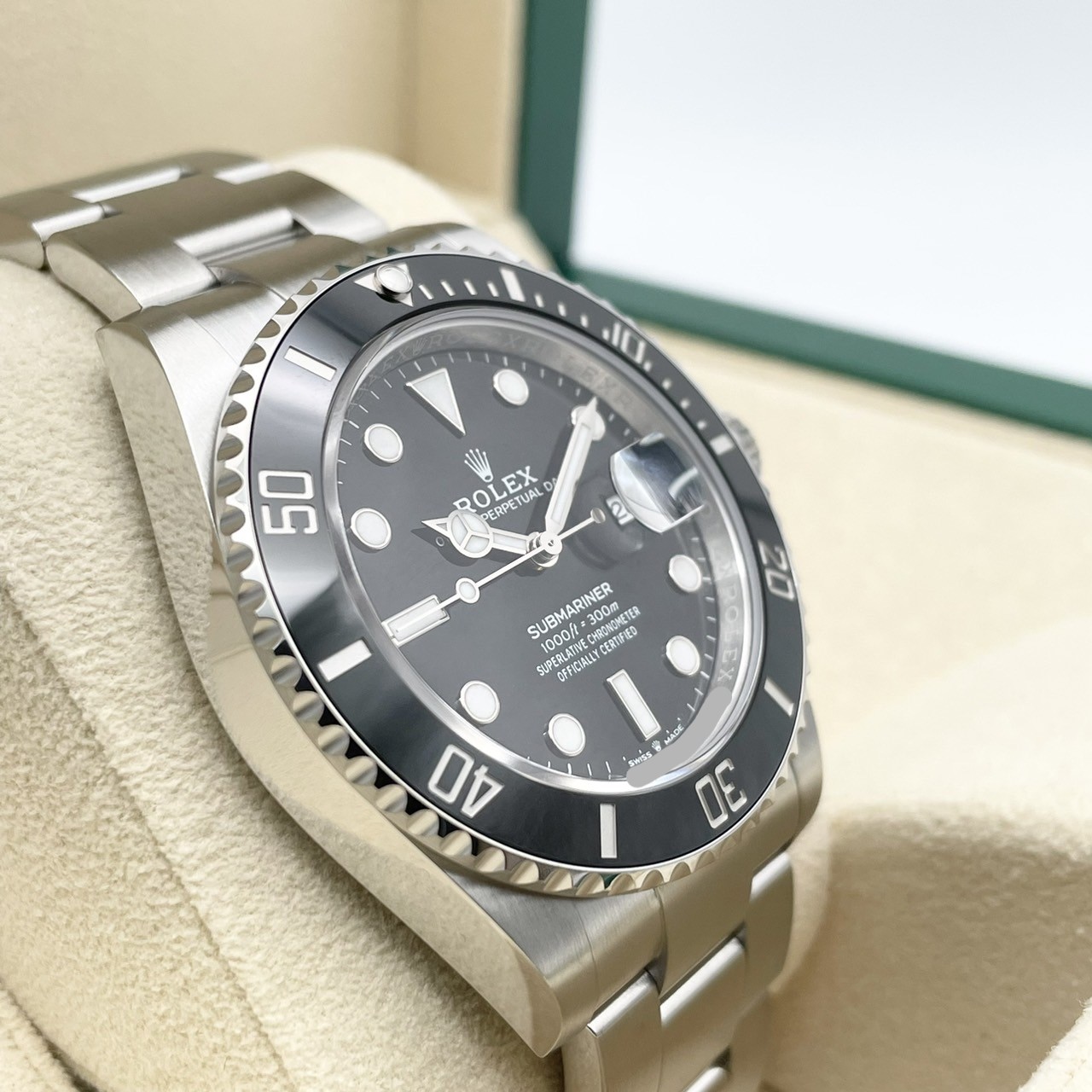 ����å��� ���֥ޥ꡼�ʥǥ��� 126610LN �֥�å� 41mm