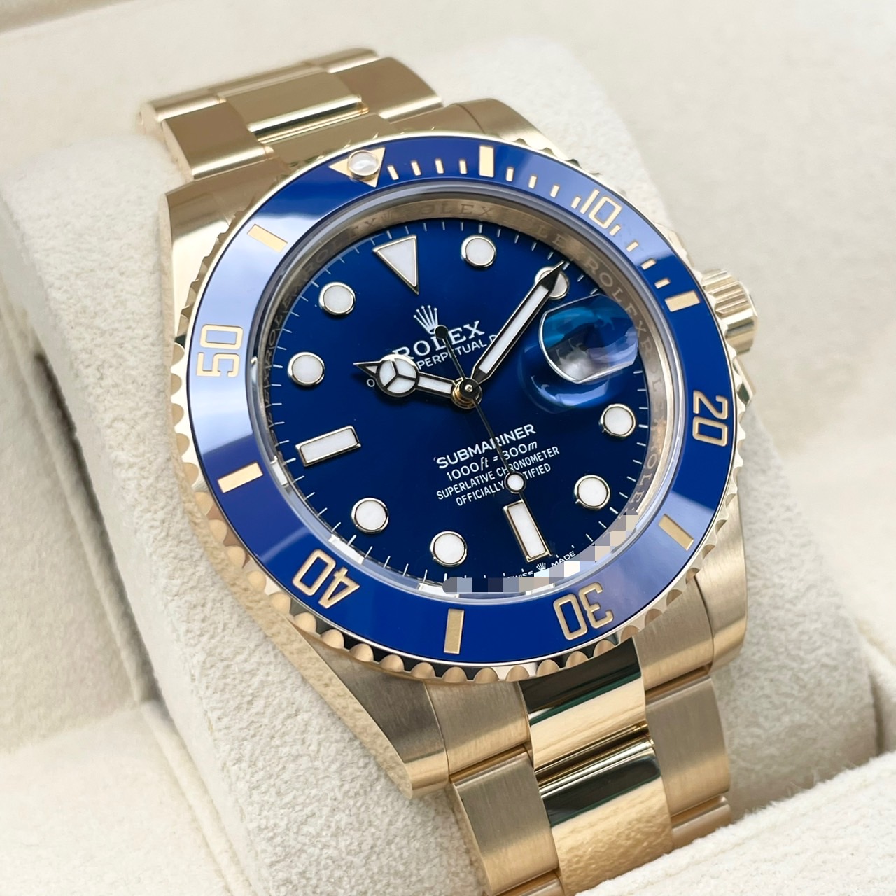 ����å��� ���֥ޥ꡼�� �ǥ��� 126618LB �������֥롼 41mm