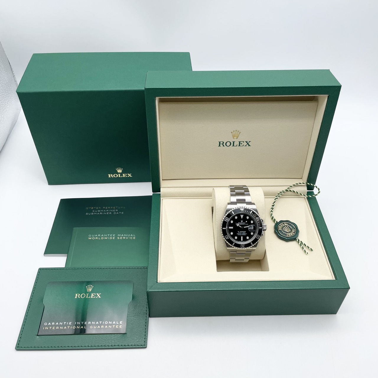 ���ݾڽ�����2026ǯ2��ۥ���å��� ���֥ޥ꡼�ʡ��ǥ��� 126610LN �֥�å� 41mm