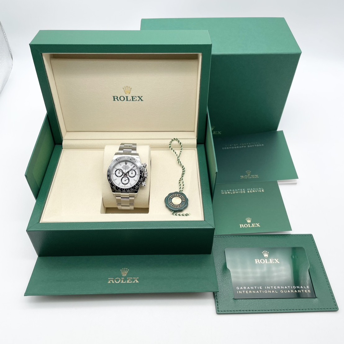 ���ݾڽ�����2026ǯ4��ۥ���å��� �ǥ��ȥ� 126500LN �ۥ磻�� ���ƥ�쥹�������� 40mm