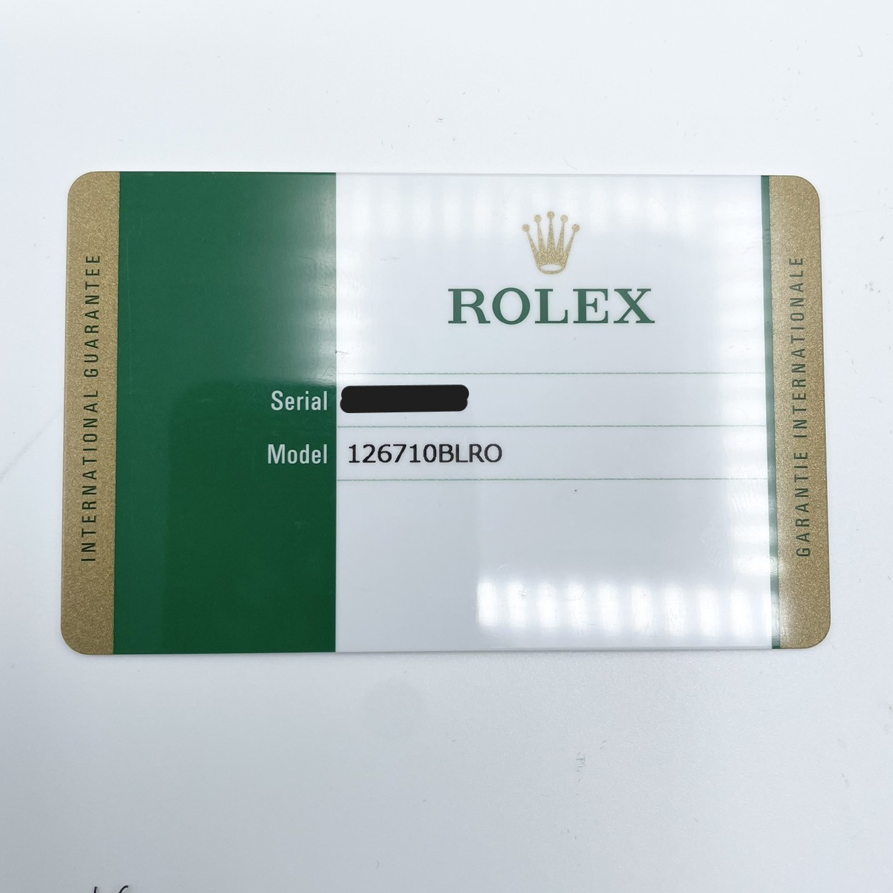 ����å��� GMT�ޥ�����II 126710BLRO ����ӥ꡼�֥쥹��å� �֥�å� 40mm