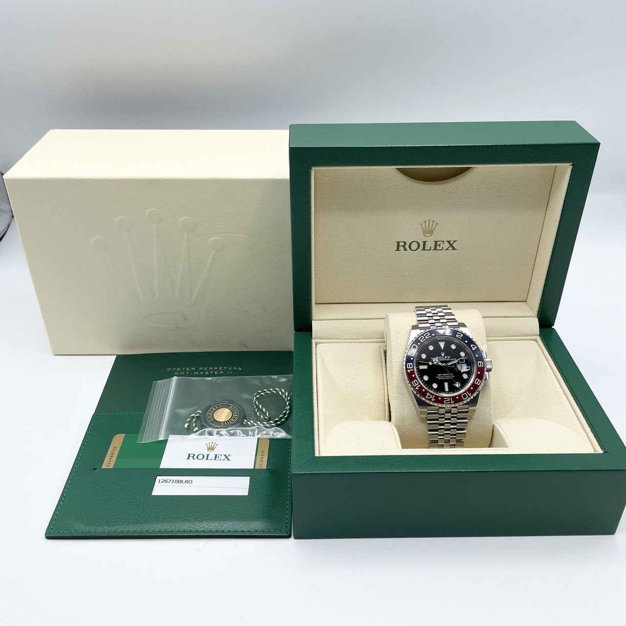 ����å��� GMT�ޥ�����II 126710BLRO ����ӥ꡼�֥쥹��å� �֥�å� 40mm