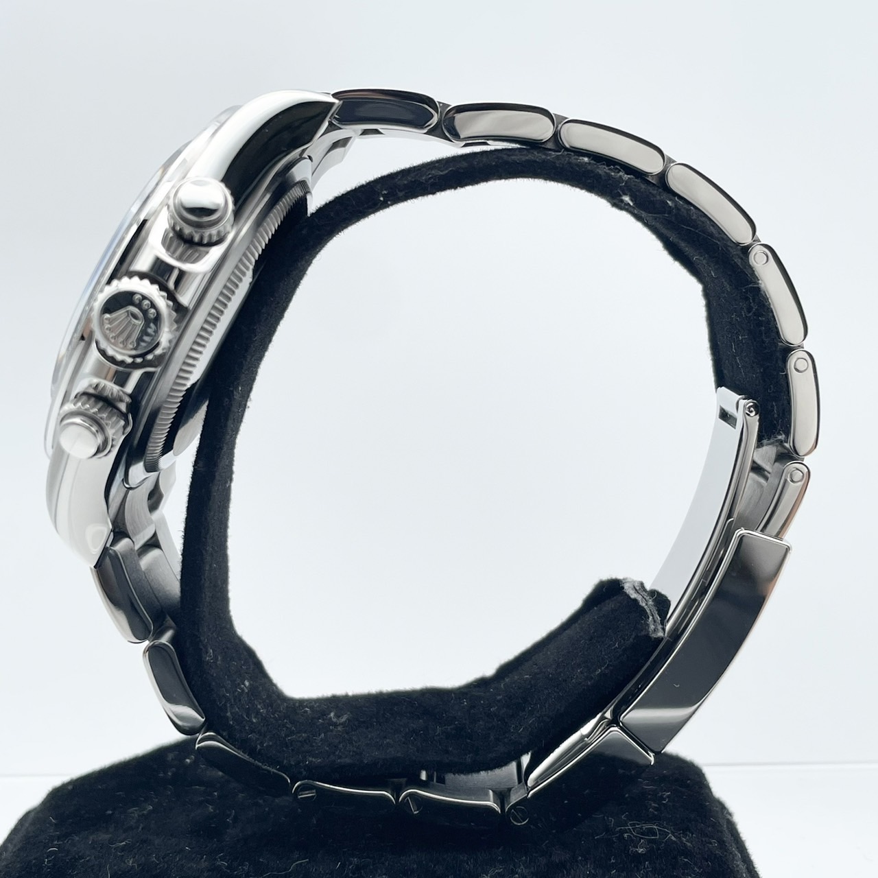 ����å��� �ǥ��ȥ� 126500LN  �֥�å� ���ƥ�쥹�������� �����������֥쥹 40mm