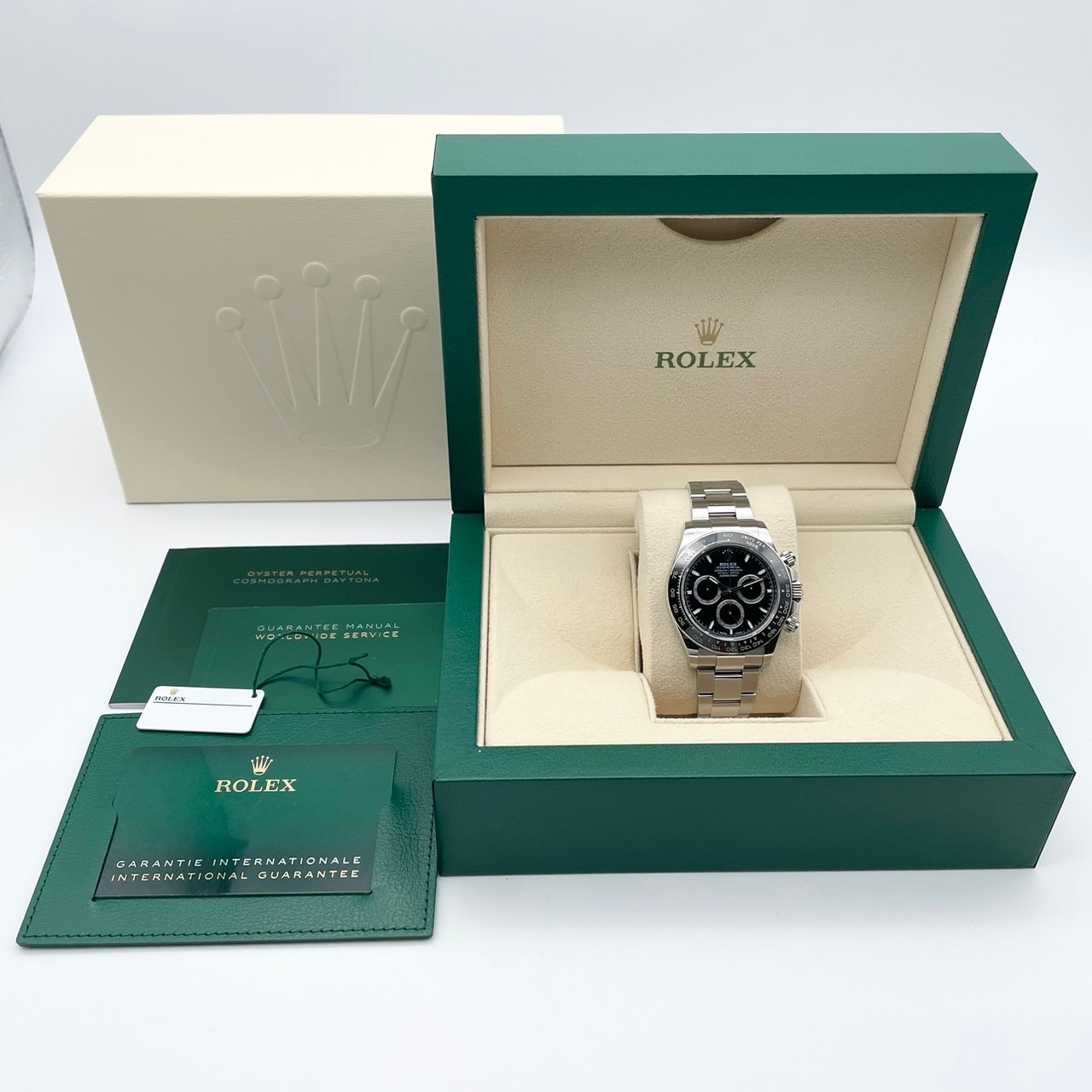 ����å��� �ǥ��ȥ� 126500LN  �֥�å� ���ƥ�쥹�������� �����������֥쥹 40mm