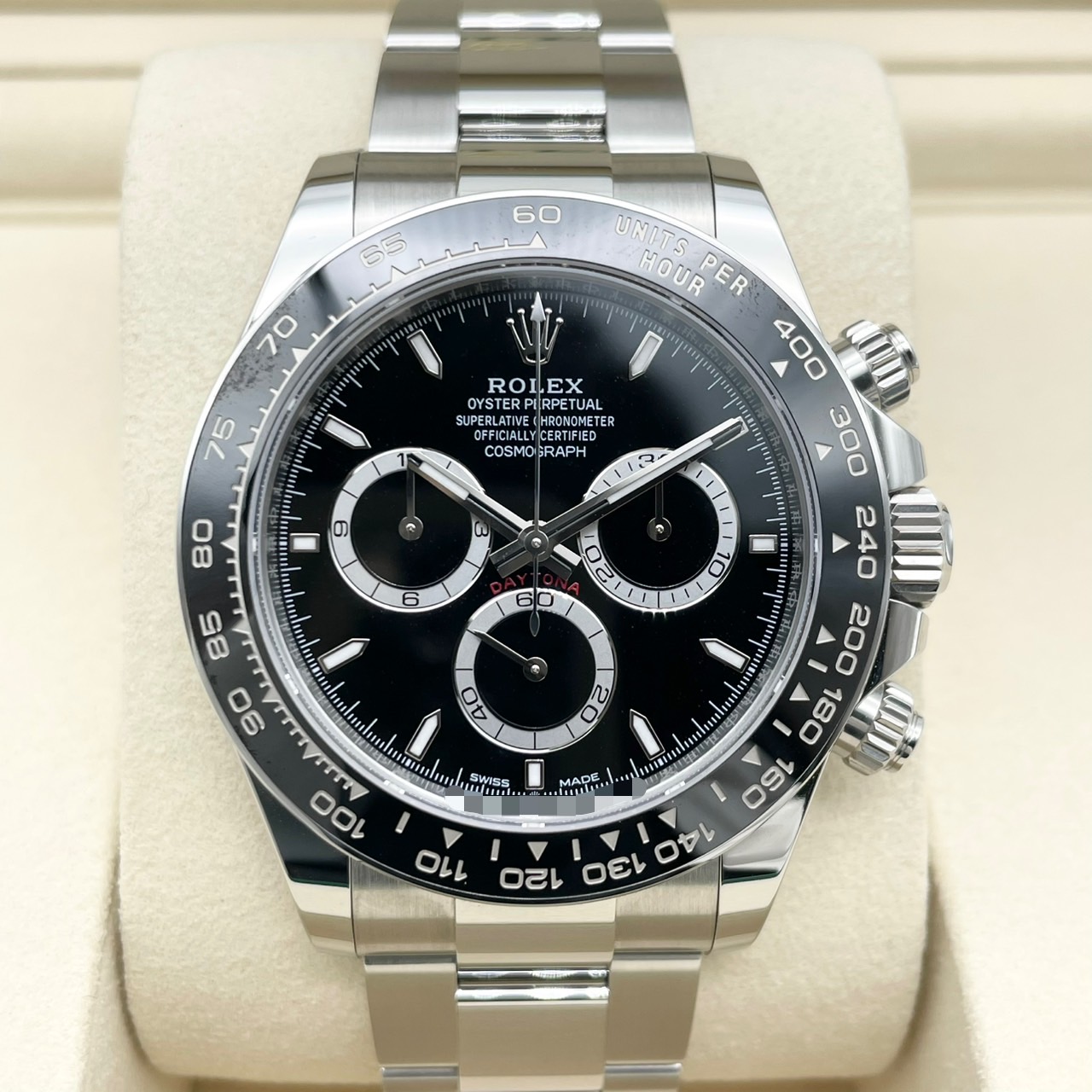����å��� �ǥ��ȥ� 126500LN  �֥�å� 40mm