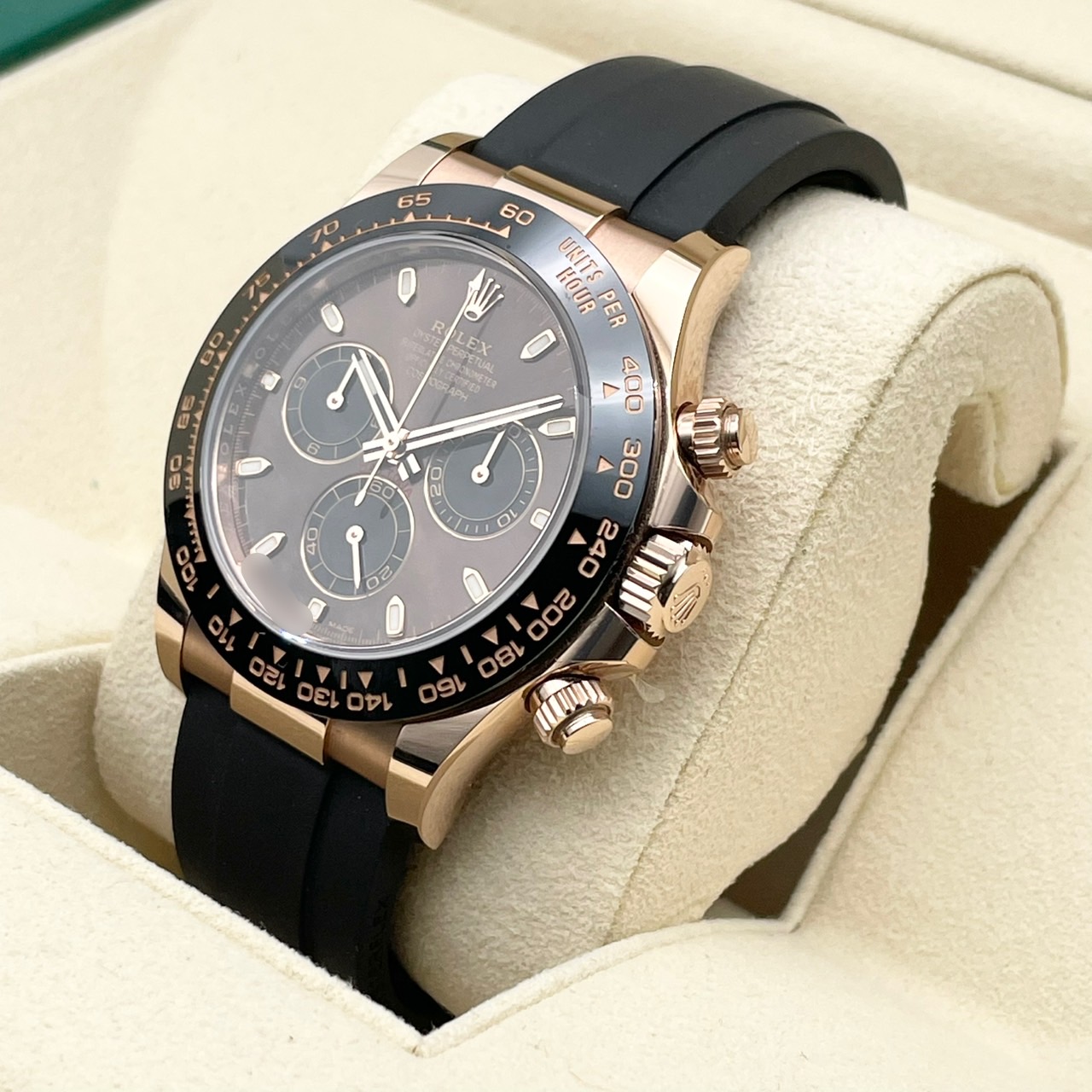 ����å��� �ǥ��ȥ� 116515LN  �֥�å���С��٥�� ���祳�졼�ȡ��֥�å� 40mm