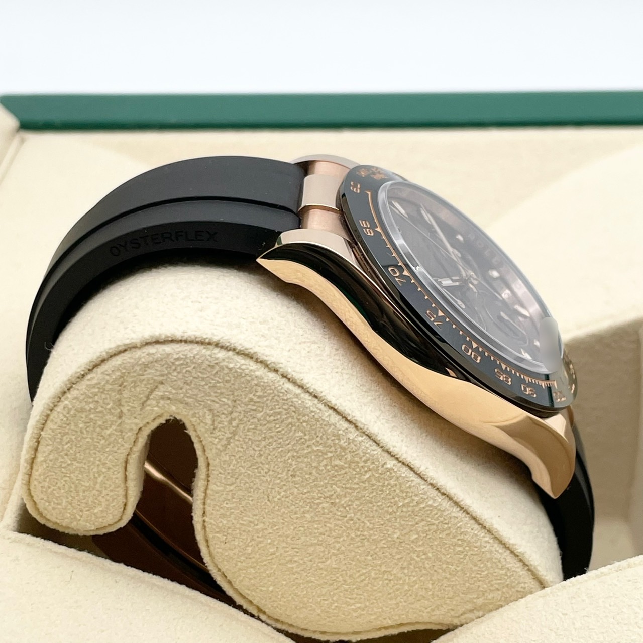 ����å��� �ǥ��ȥ� 116515LN  �֥�å���С��٥�� ���祳�졼�ȡ��֥�å� 40mm