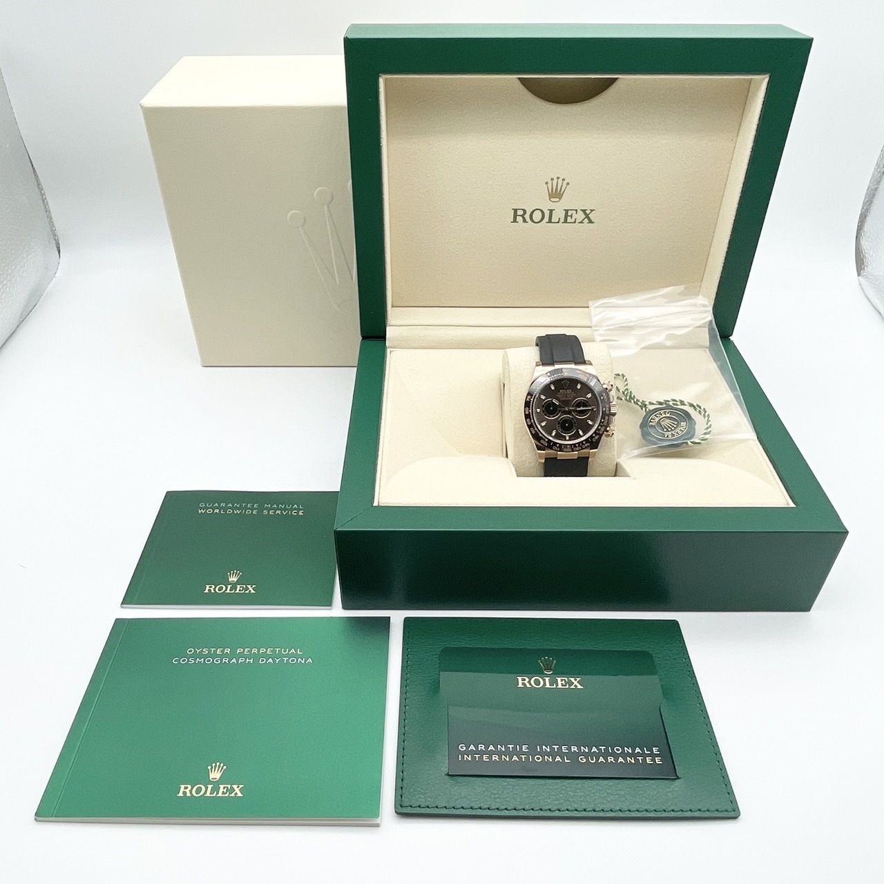 ����å��� �ǥ��ȥ� 116515LN  �֥�å���С��٥�� ���祳�졼�ȡ��֥�å� 40mm