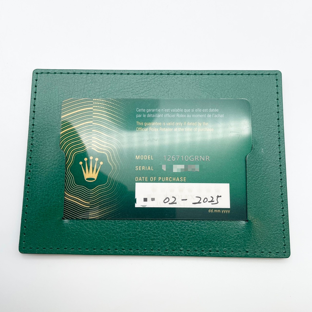 ����å��� GMT�ޥ�����II 126710GRNR �֥�å� �����������֥쥹 40mm