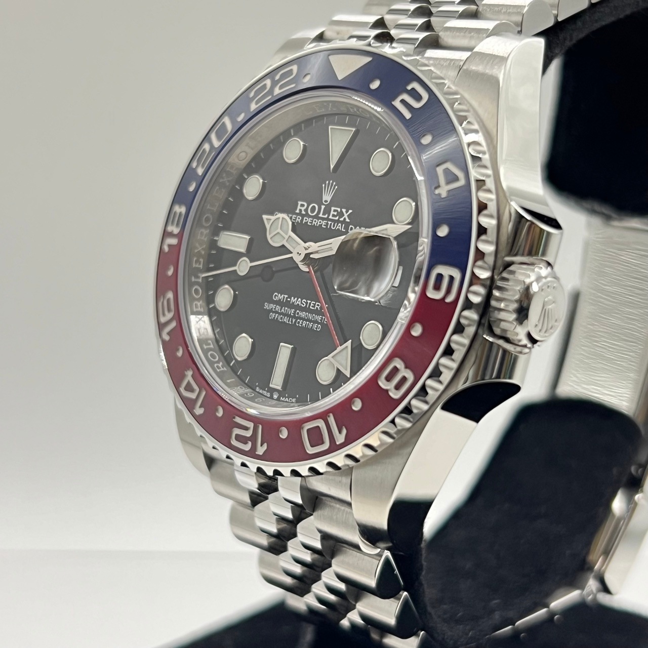 ����å��� GMT�ޥ�����II 126710BLRO ����ӥ꡼�֥쥹��å� �֥�å� �ڥץ� 40mm