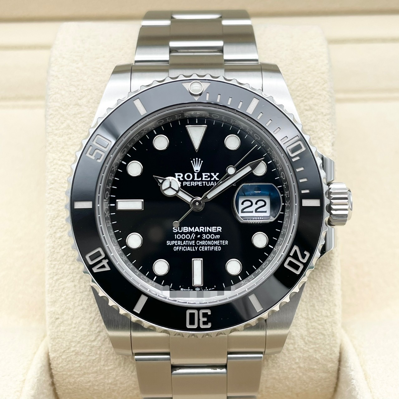 ����å��� ���֥ޥ꡼�ʥǥ��� 126610LN �֥�å� 41mm