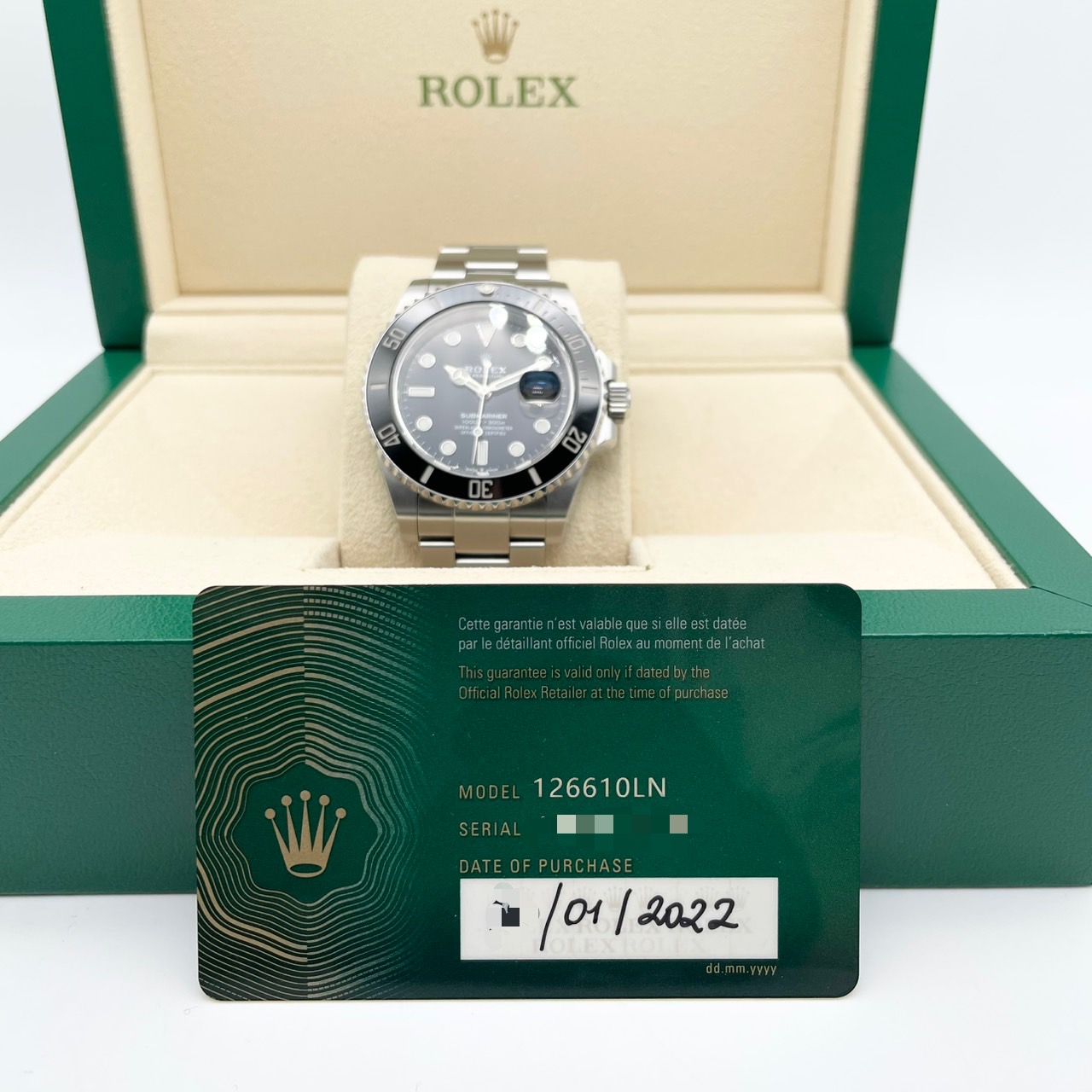 ����å��� ���֥ޥ꡼�ʥǥ��� 126610LN �֥�å� 41mm