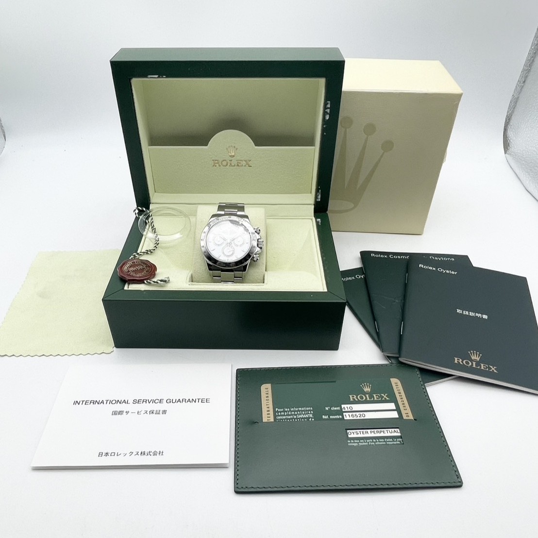 ��M�֡���°�ʴ��ʡ��ۥ���å��� �ǥ��ȥ� 116520 �ۥ磻�� ���ƥ�쥹�������� 40mm