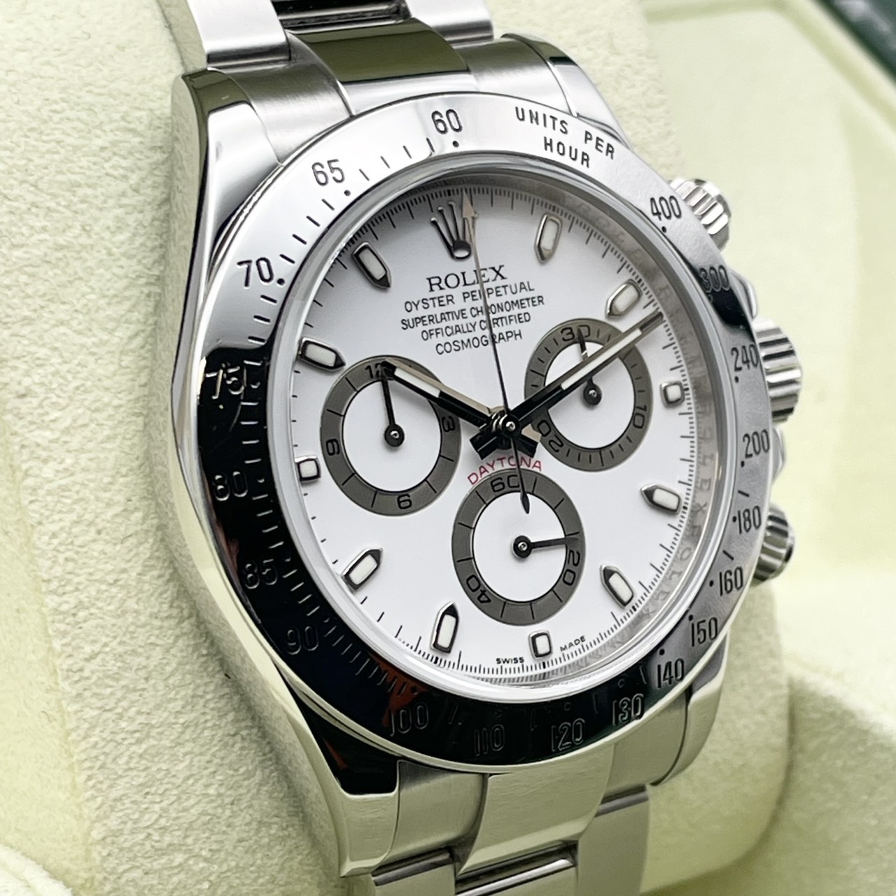 ��M�֡���°�ʴ��ʡ��ۥ���å��� �ǥ��ȥ� 116520 �ۥ磻�� ���ƥ�쥹�������� 40mm