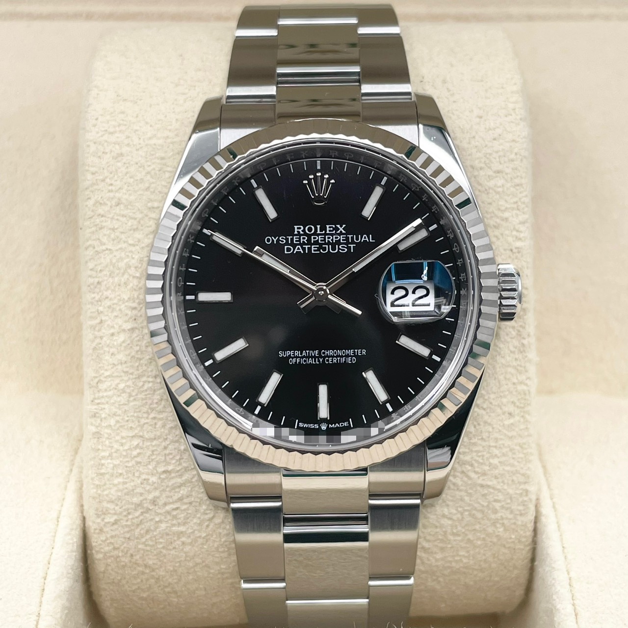 ����å��� �ǥ��ȥ��㥹�� 126234 �֥�å� �����������֥쥹 36mm