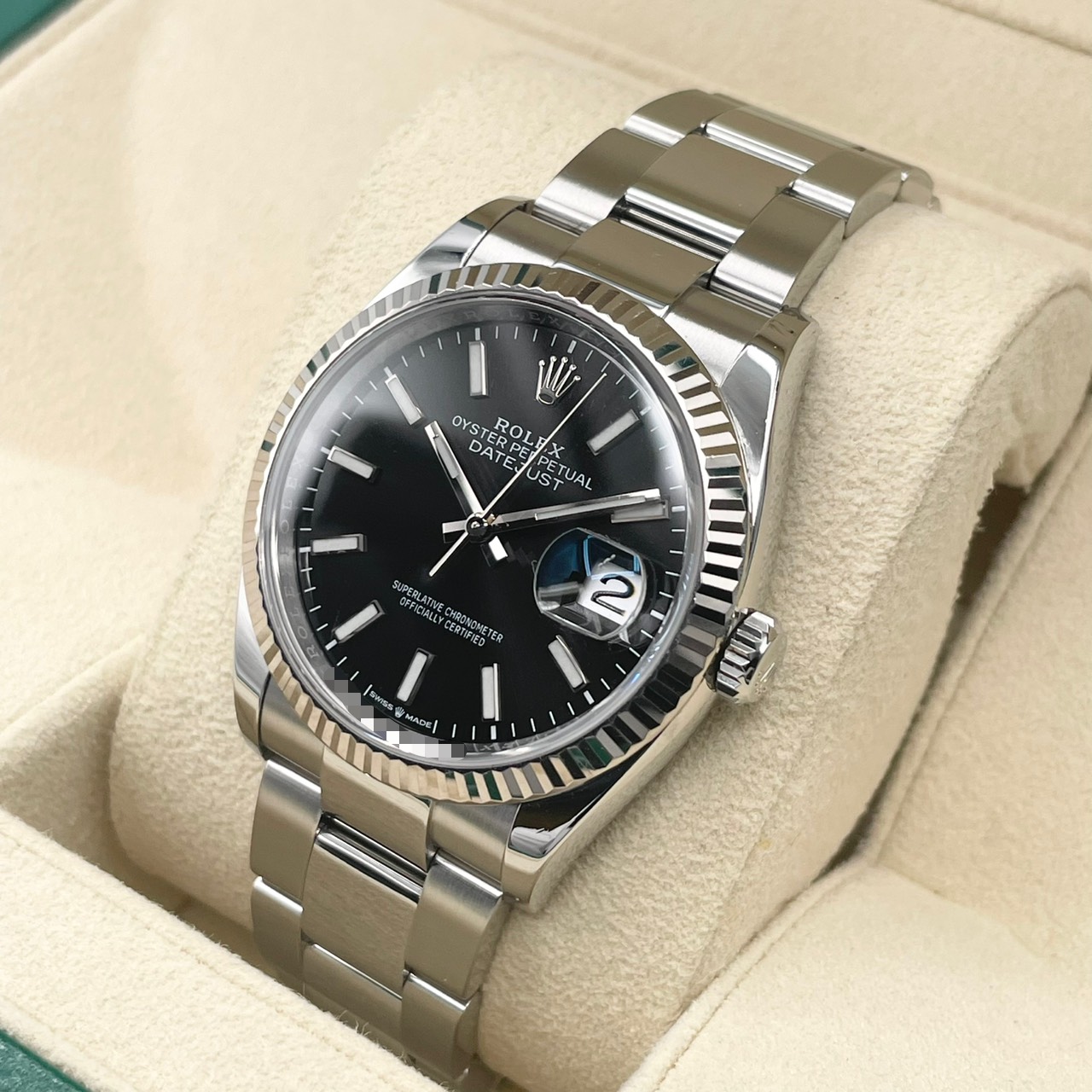 ����å��� �ǥ��ȥ��㥹�� 126234 �֥�å� �����������֥쥹 36mm