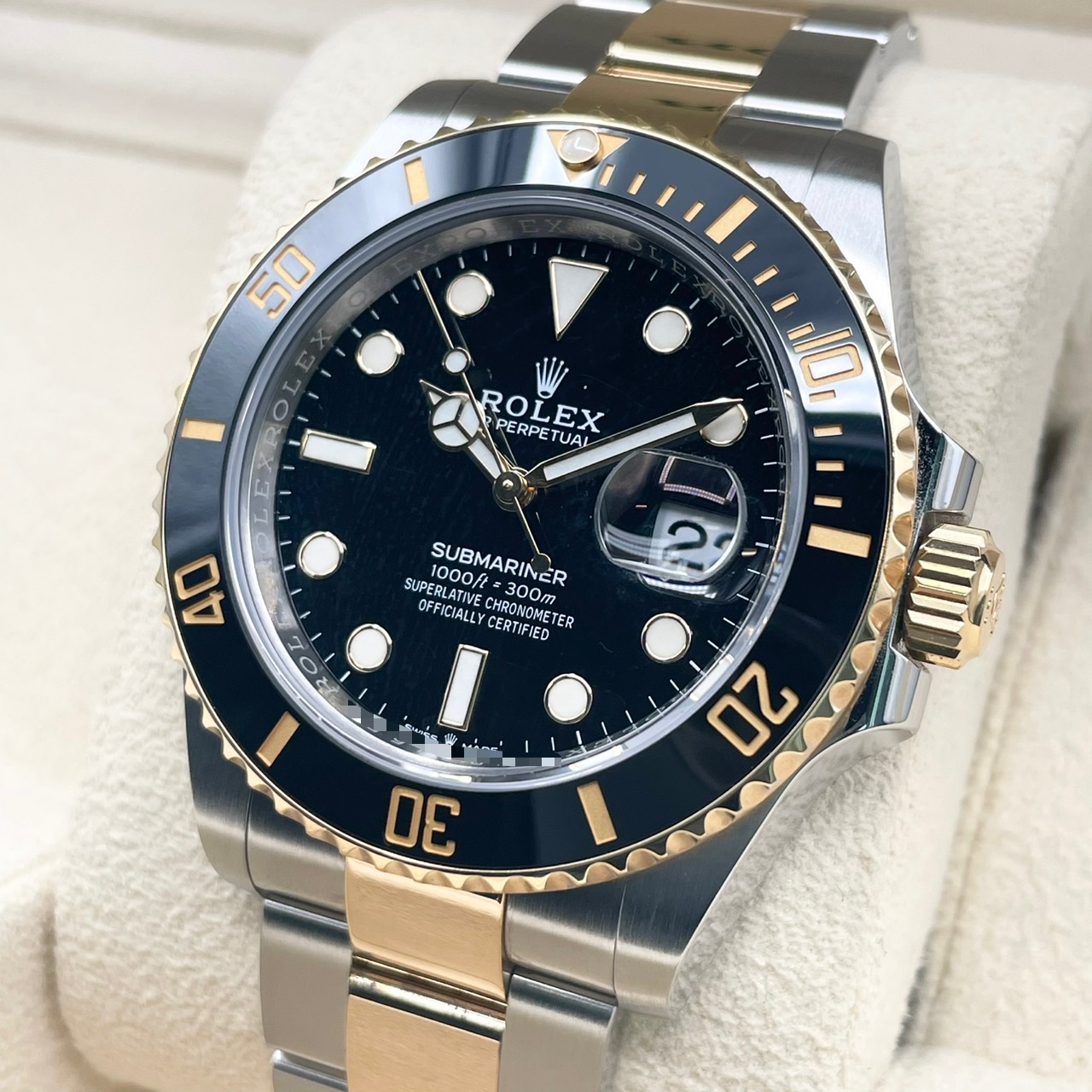 ������ʲ������2,883,100�ߡۥ���å��� ���֥ޥ꡼�ʡ��ǥ��� 126613LN �֥�å� 41mm