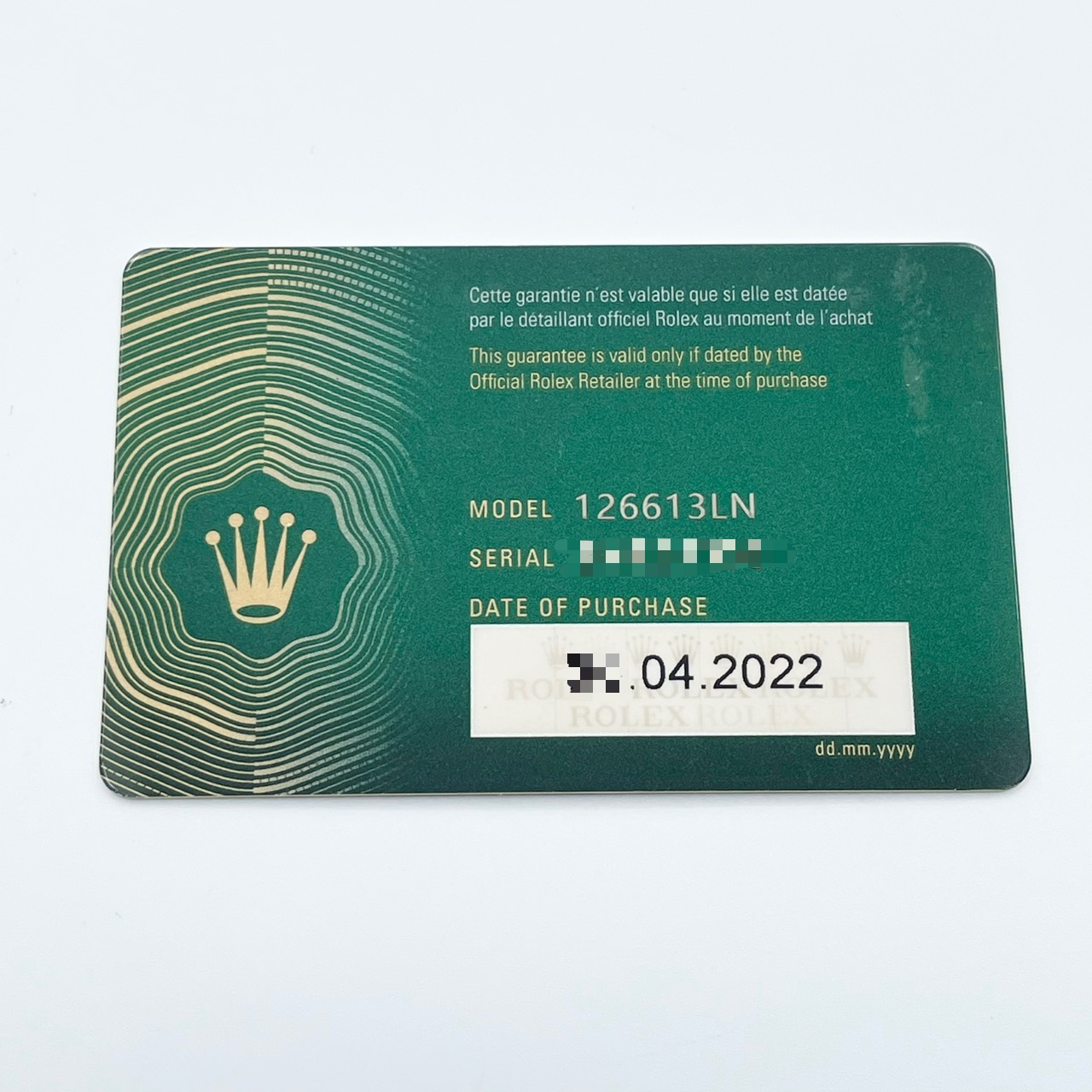 ������ʲ������2,883,100�ߡۥ���å��� ���֥ޥ꡼�ʡ��ǥ��� 126613LN �֥�å� 41mm