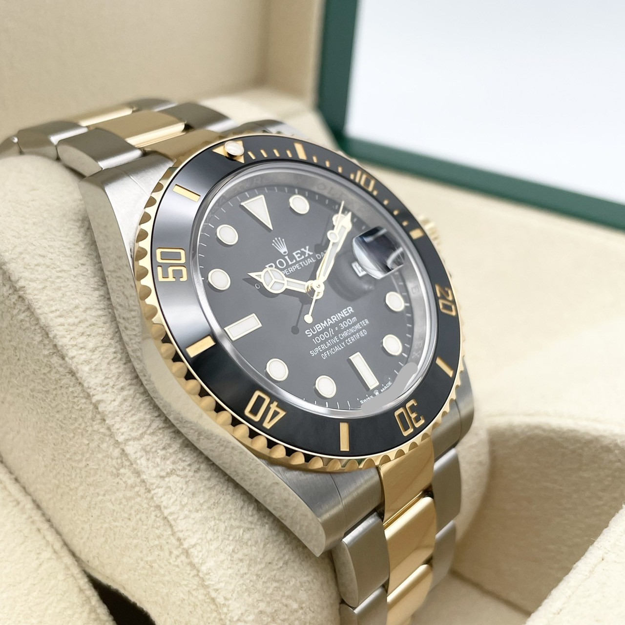 ��3���ָ����ò����ۥ���å��� ���֥ޥ꡼�ʥǥ��� 126613LN �֥�å� 41mm