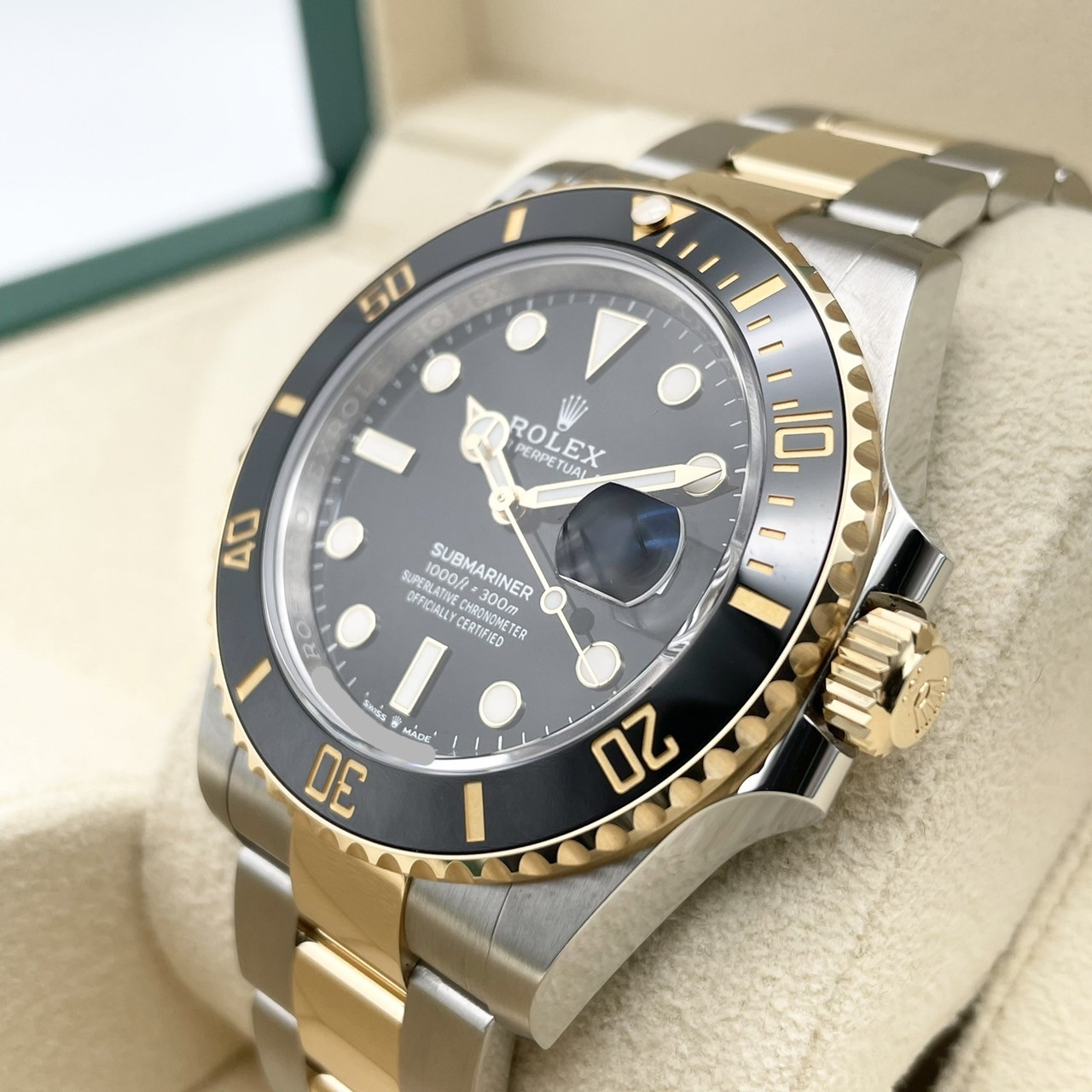 ��3���ָ����ò����ۥ���å��� ���֥ޥ꡼�ʥǥ��� 126613LN �֥�å� 41mm