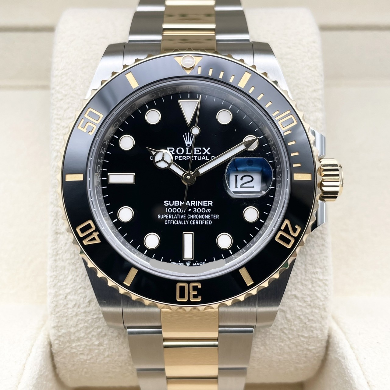 ��3���ָ����ò����ۥ���å��� ���֥ޥ꡼�ʥǥ��� 126613LN �֥�å� 41mm