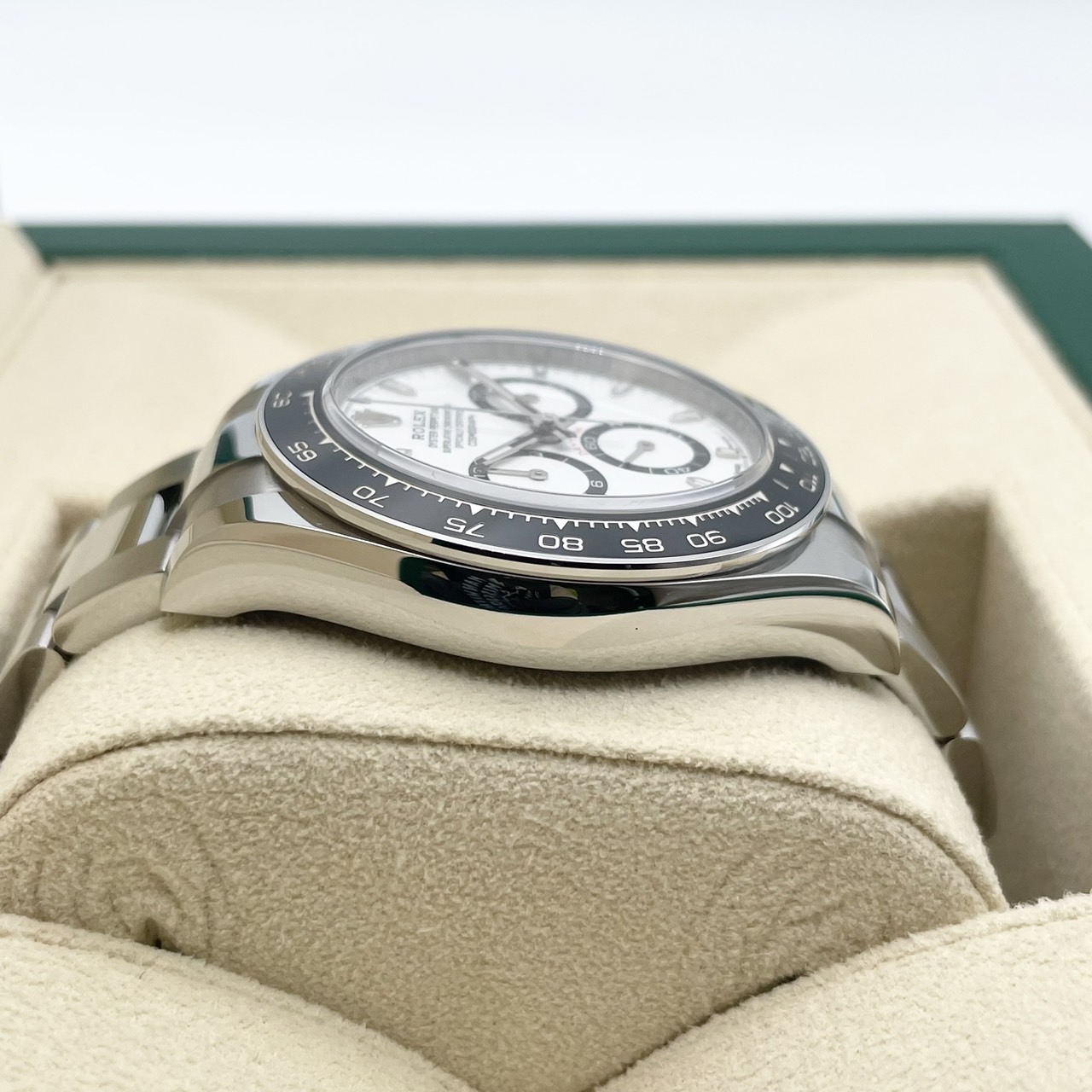 ����å��� �ǥ��ȥ� 126500LN  �ۥ磻�� 40mm ���ƥ�쥹�������� �����������֥쥹