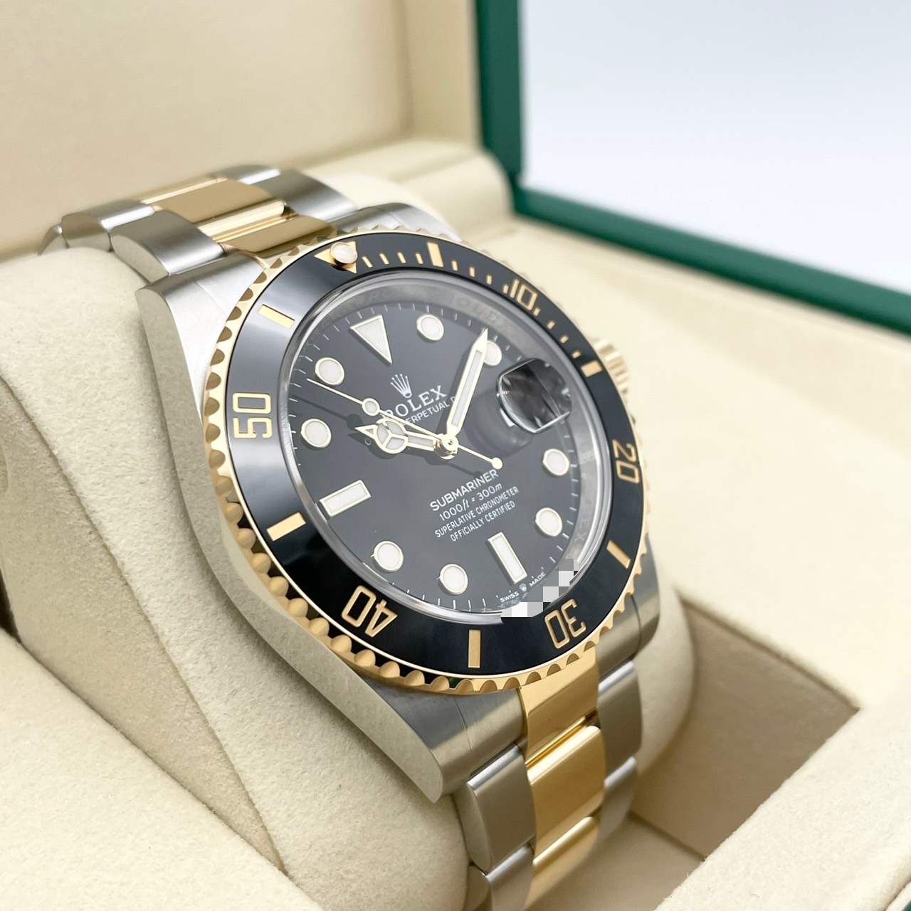 �ڸ����ò��ۥ���å��� ���֥ޥ꡼�ʥǥ��� 126613LN �֥�å� ���ƥ�쥹��������+��������������� 41mm