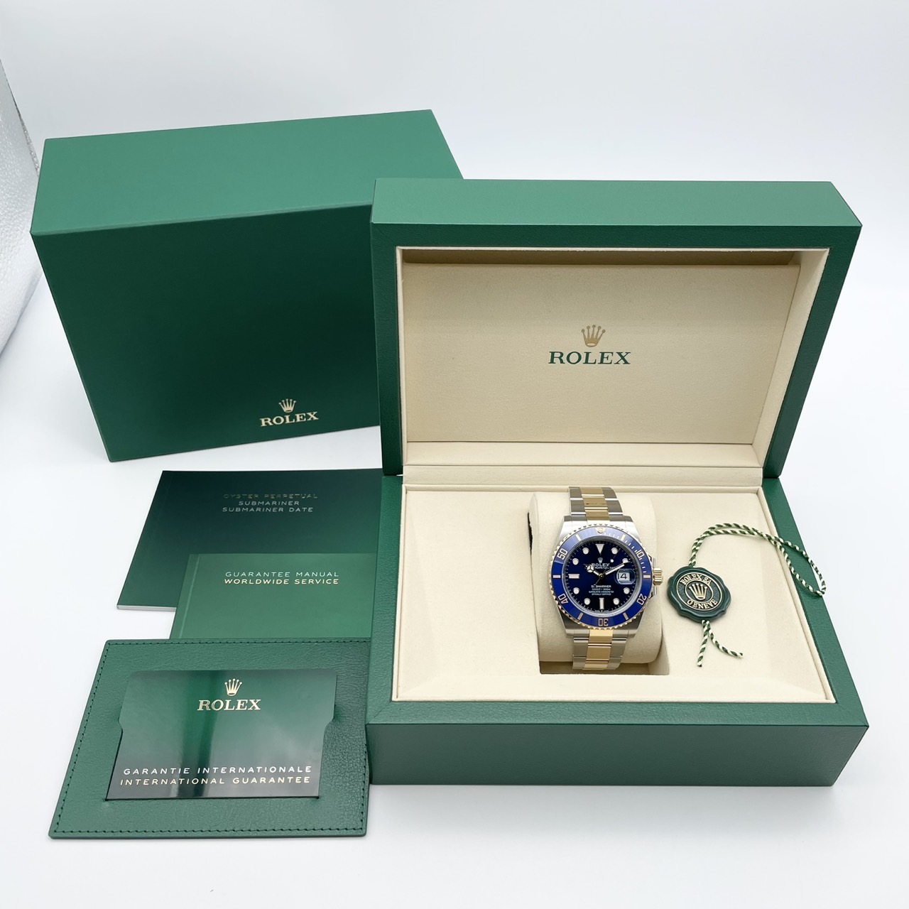 ���ĲƤΥ���ӡ��ۥ���å��� ���֥ޥ꡼�ʡ��ǥ��� 126613LB �������֥롼 41mm