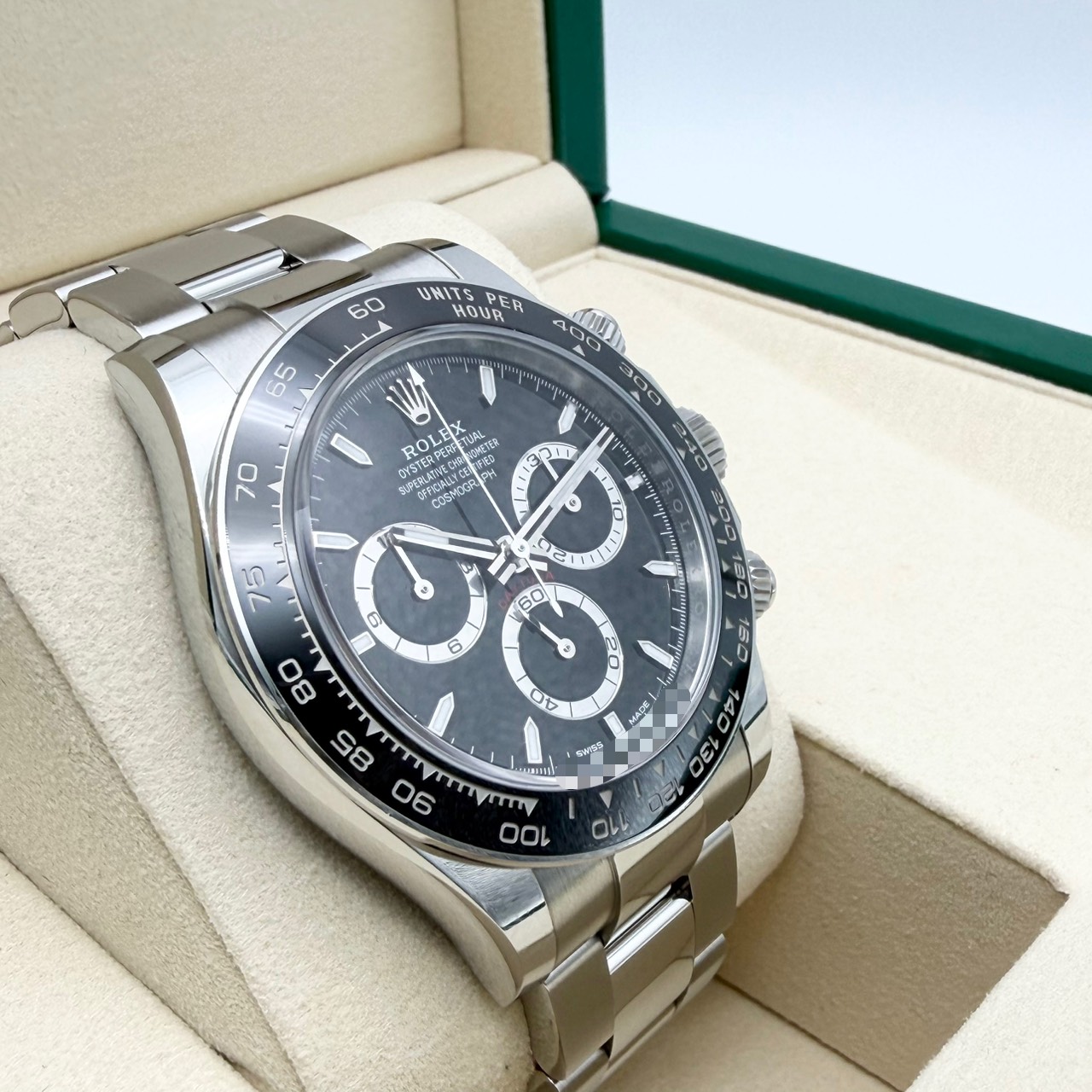 ����å��� �ǥ��ȥ� 126500LN �֥�å� ���ƥ�쥹�������� �����������֥쥹 40mm