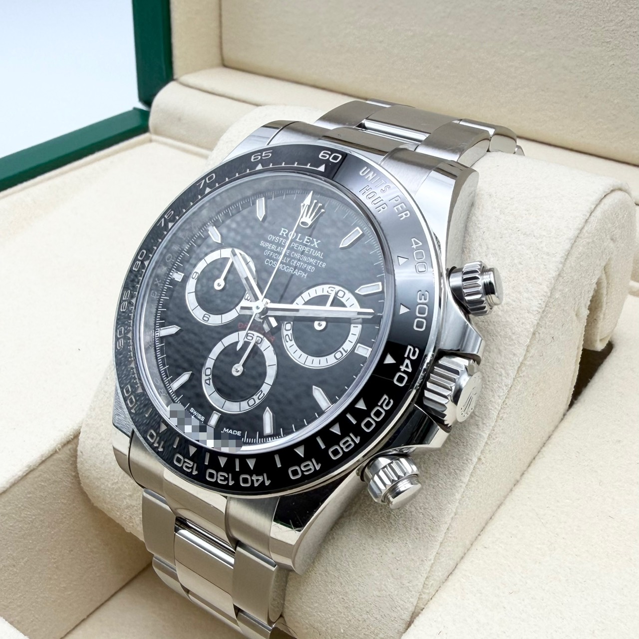 ����å��� �ǥ��ȥ� 126500LN �֥�å� ���ƥ�쥹�������� �����������֥쥹 40mm