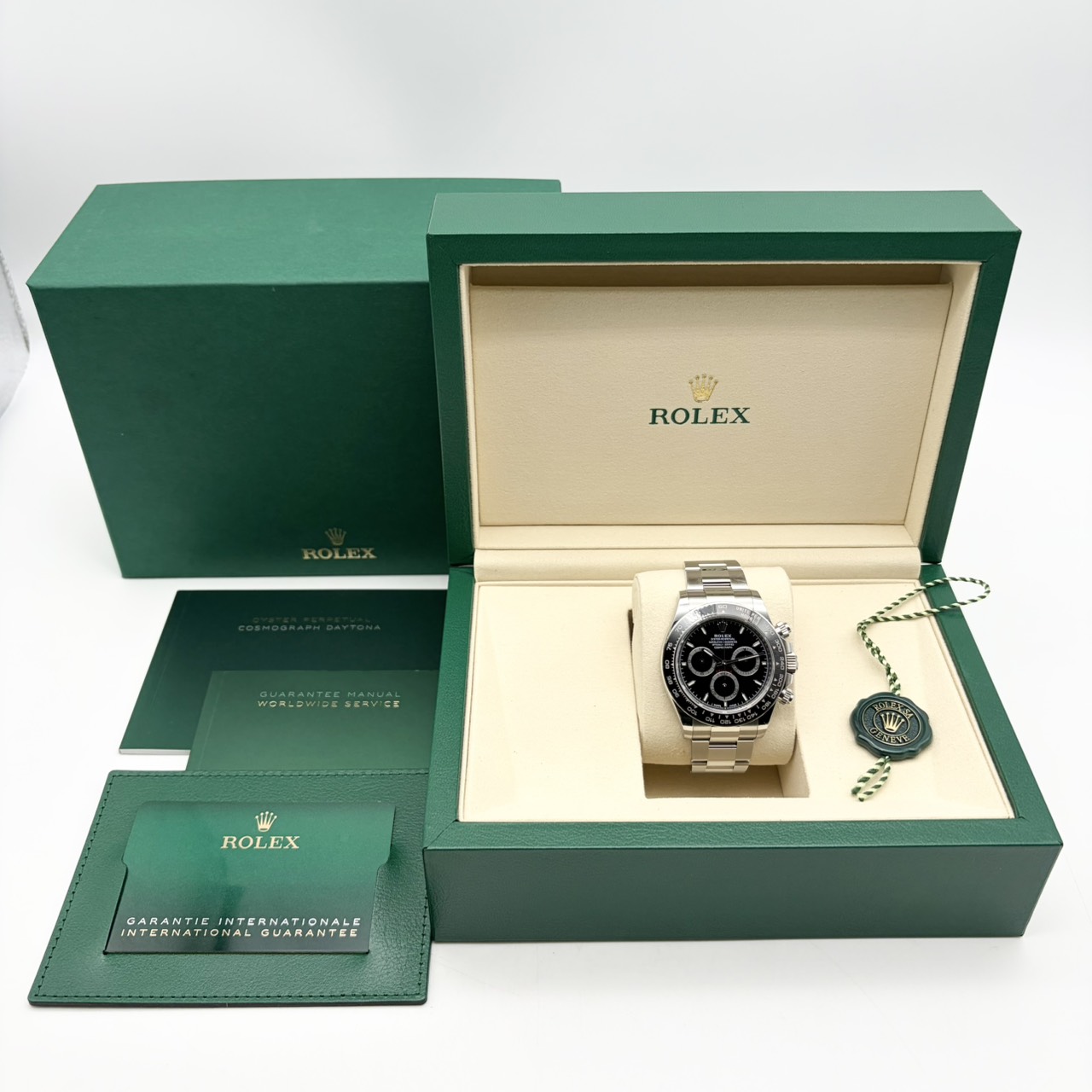 ����å��� �ǥ��ȥ� 126500LN �֥�å� ���ƥ�쥹�������� �����������֥쥹 40mm