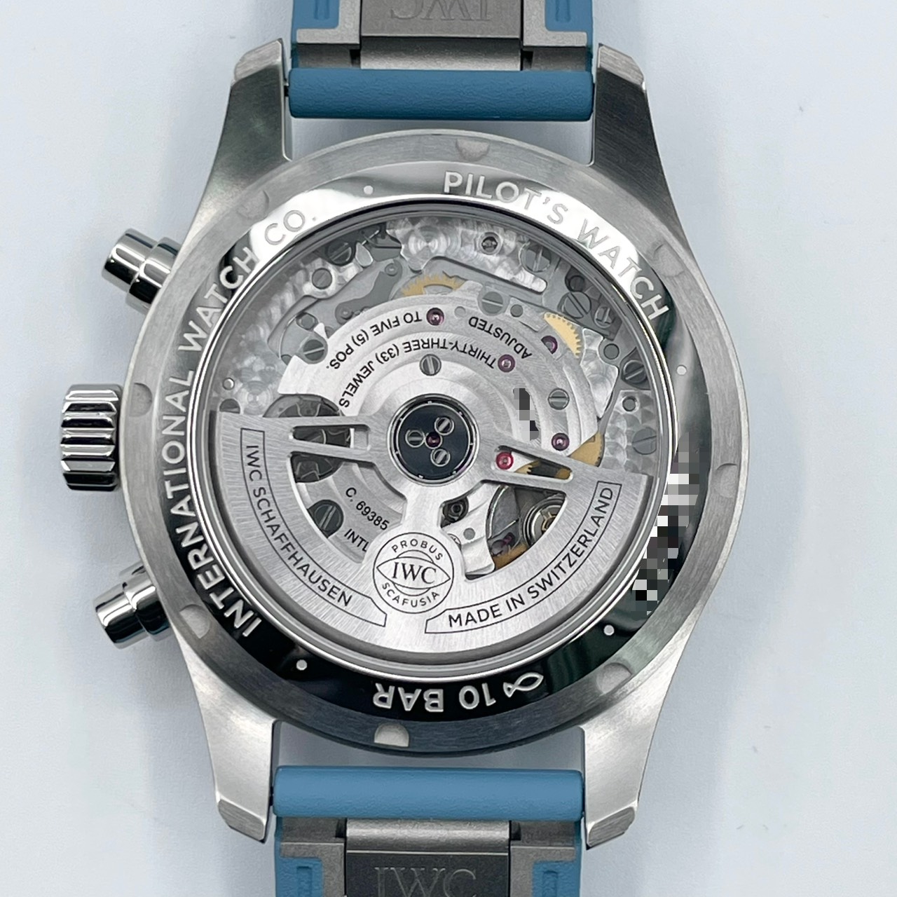 �������123���ߡ���IWC �ѥ����åȡ������å��������Υ����  IW388117 �֥롼 41mm