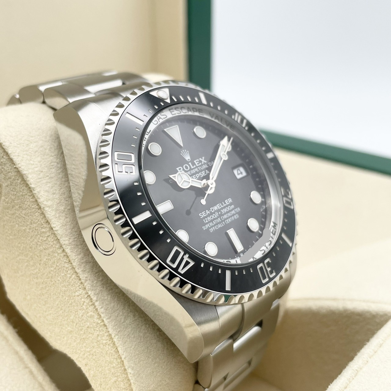 ����å��� �����ɥ����顼�ǥ����ץ��� 136660 �֥�å� �����������֥쥹��å� 44mm