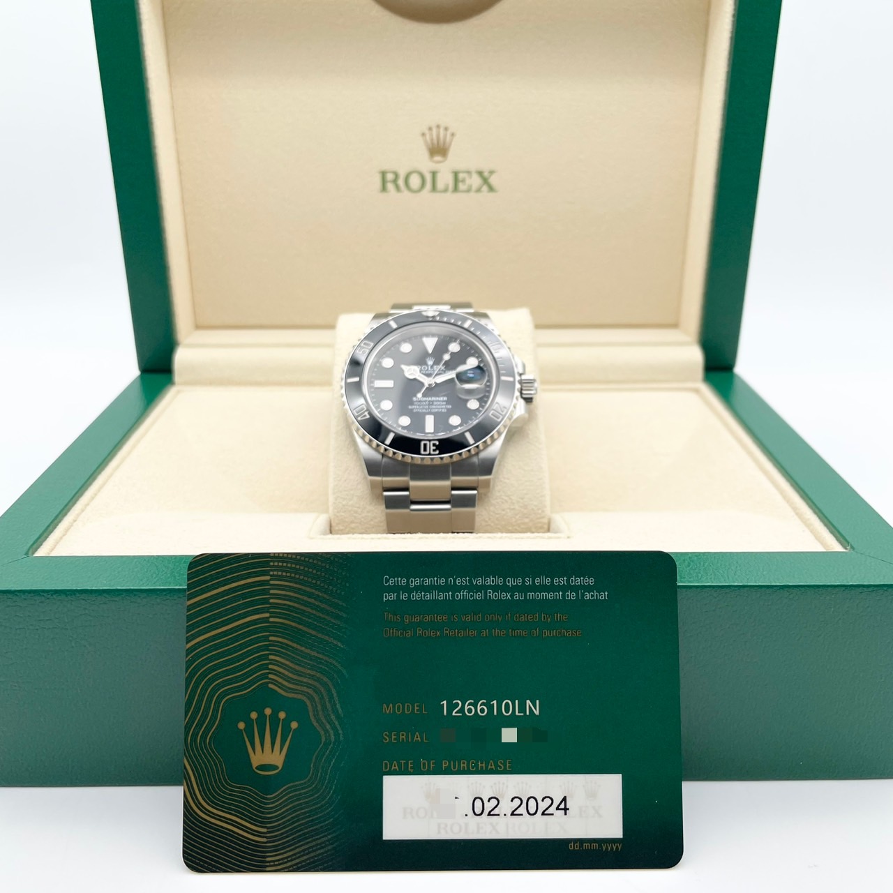 ������ڤ��ò��ۥ���å��� ���֥ޥ꡼�ʥǥ��� 126610LN �֥�å� 41mm