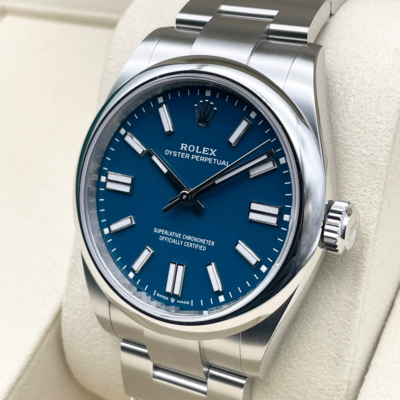 ����å��� �����������ѡ��ڥ��奢�� 134300 ��åɥ֥롼 �����������֥쥹��å� 41mm