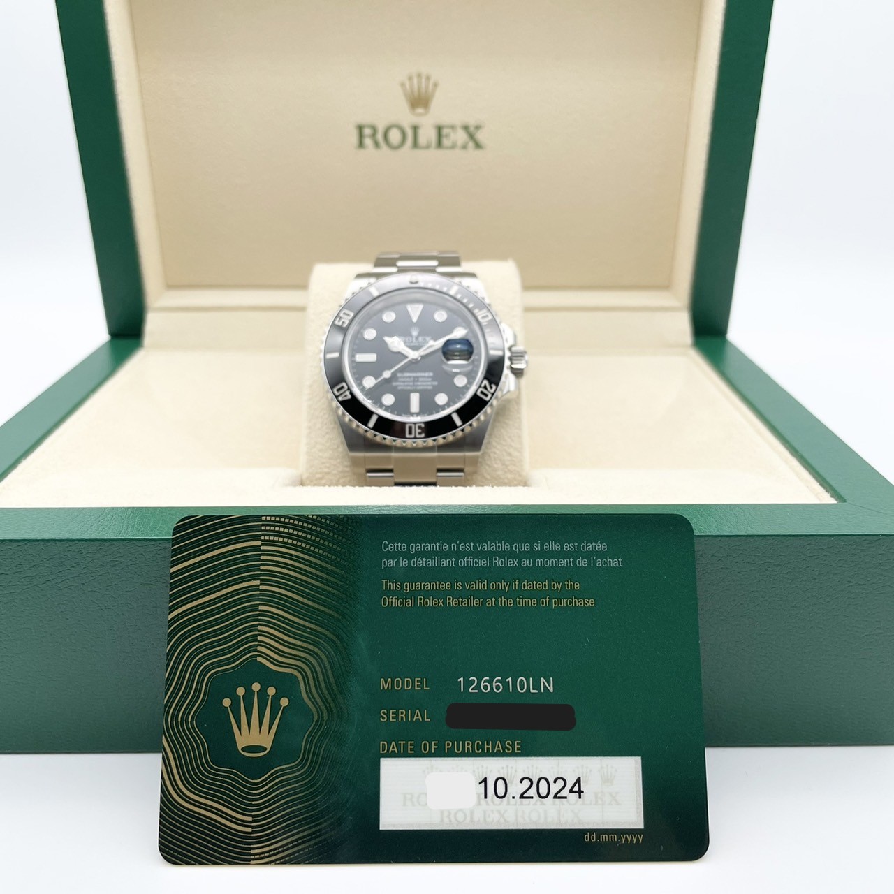 ����å��� ���֥ޥ꡼�ʥǥ��� 126610LN �֥�å� 41mm