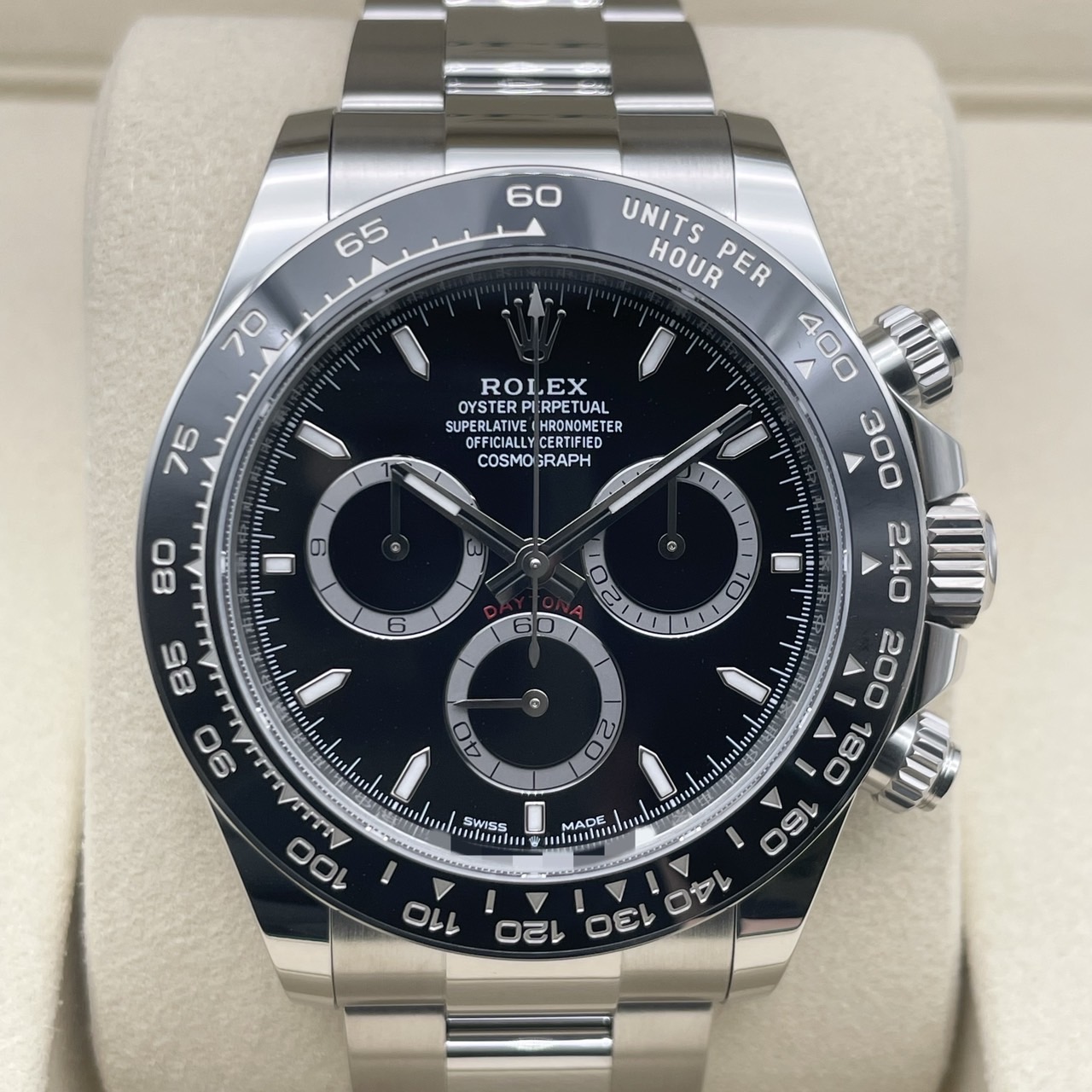 2025年7月ギャラ！】ロレックス デイトナ 126500LN ブラック 40mm