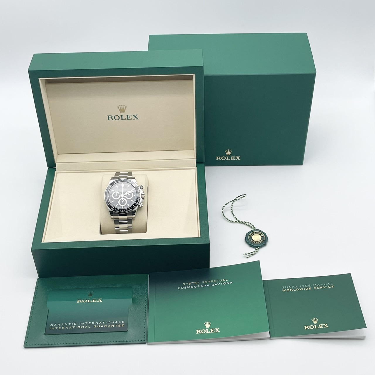 ��2025ǯ7���顪�ۥ���å��� �ǥ��ȥ� 126500LN  �֥�å� 40mm ���ƥ�쥹�������� �����������֥쥹