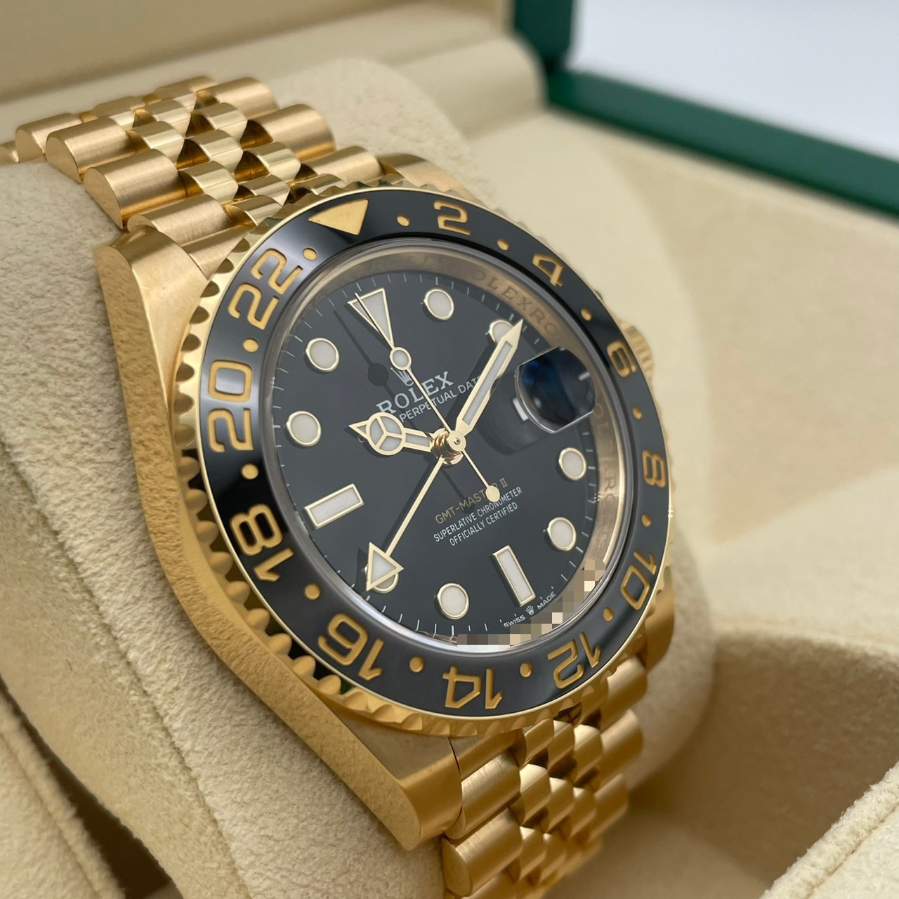 ����å��� GMT�ޥ�����II 126718GRNR ��������������� ����ӥ꡼�֥쥹��å� �֥�å� 40mm